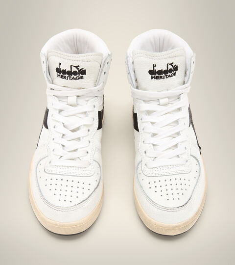 MI BASKET AGE OF BEAUTY WN, BIANCO/ORO/NERO Zapatillas Heritage - Mujer MI BASKET AGE OF BEAUTY WN BIANCO/ORO/NERO - Diadora
