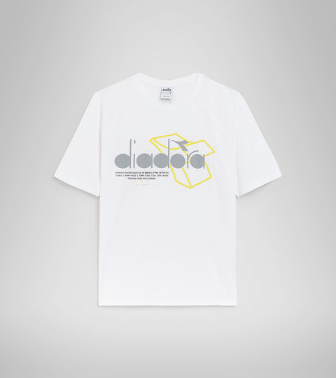 T-SHIRT SS URBANITY, BIANCO OTTICO T-shirt in cotone e poliestere - Uomo T-SHIRT SS URBANITY BIANCO OTTICO - Diadora
