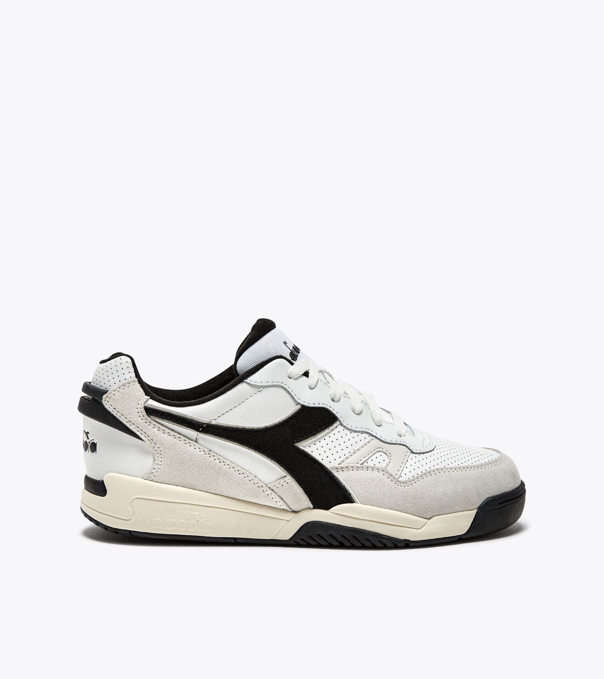 Sporty sneakers - All-Gender WINNER SL WHITE/WHITE/BLACK - Diadora