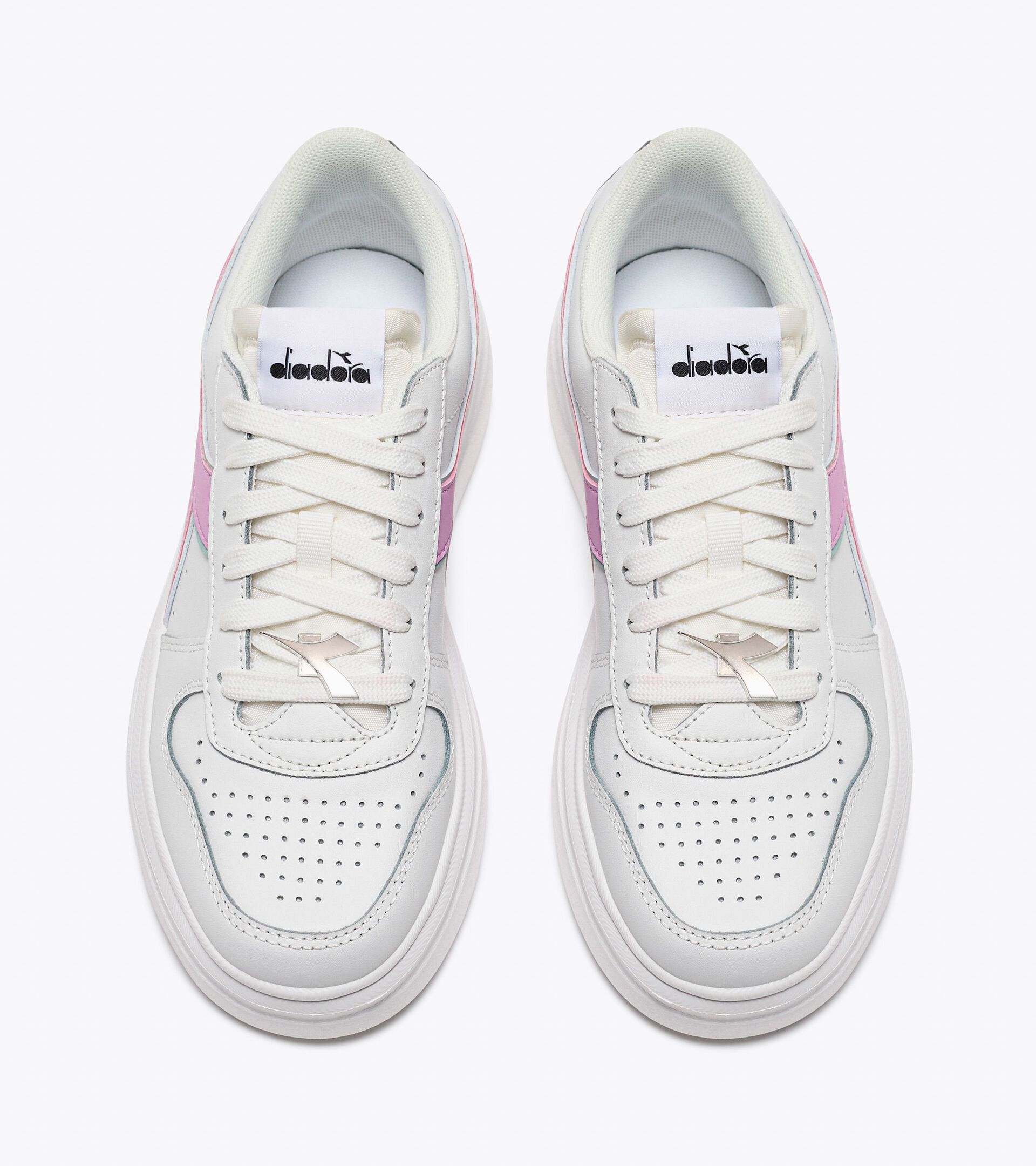 Zapatillas deportivas - Mujer - Suela con plataforma  MAGIC BOLD WN BLANCO/LAVANDA PASTEL - Diadora