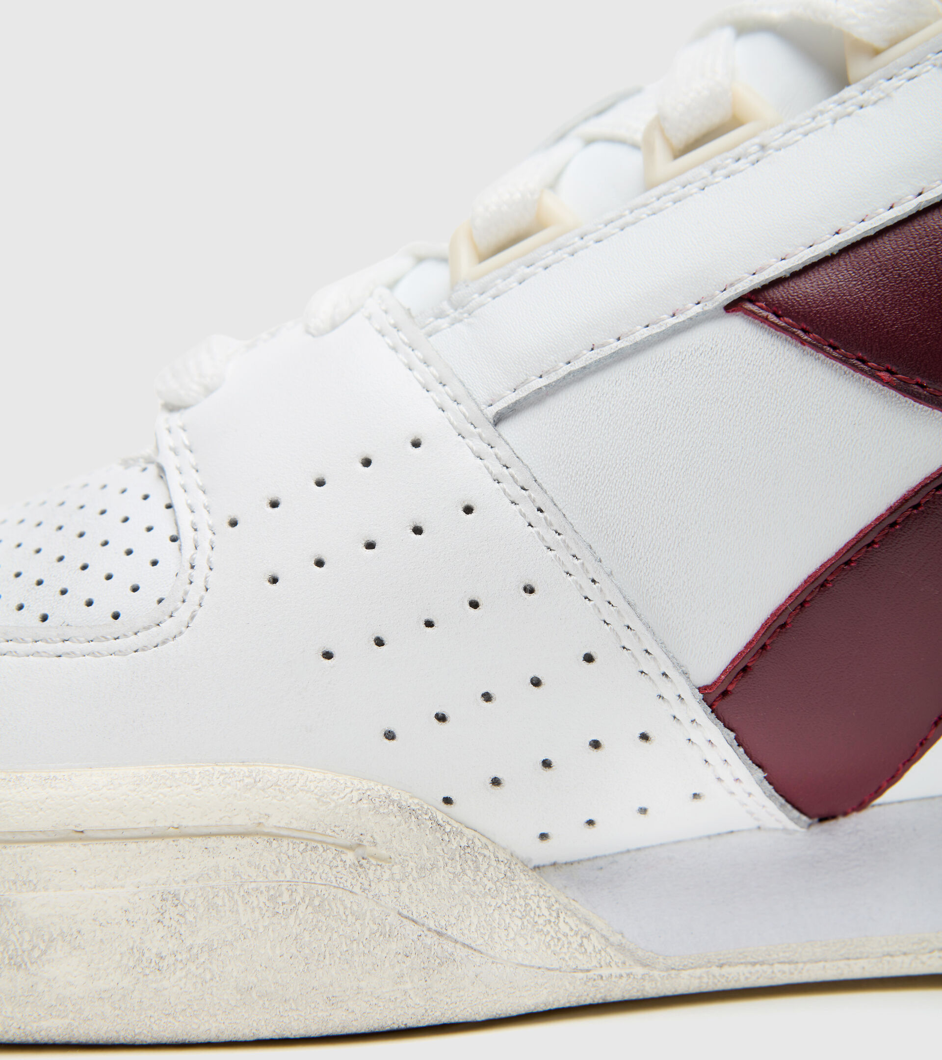 Sports shoes - Men DAVIS LEATHER WHITE/TAWNY PORT - Diadora
