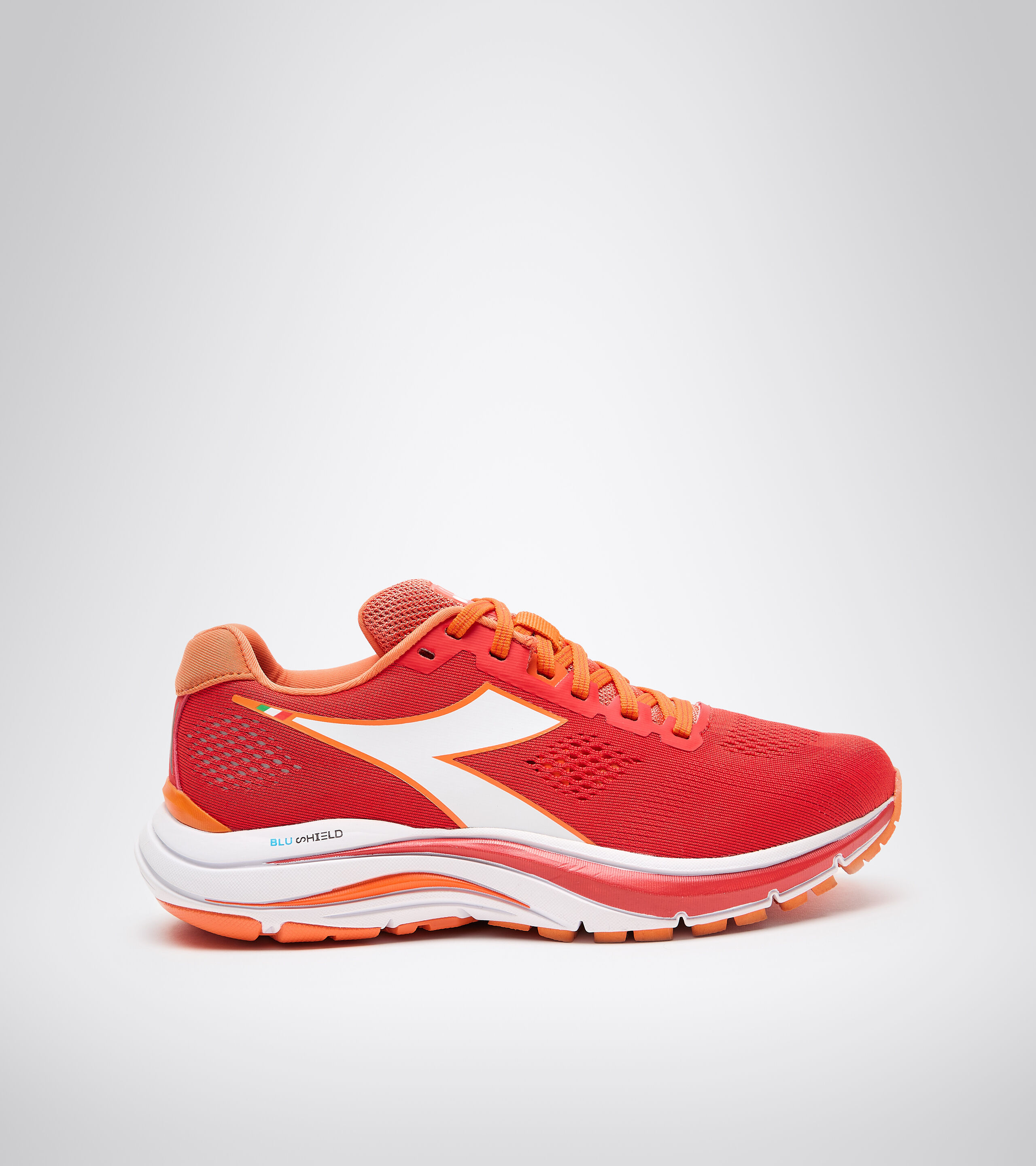 Diadora Scarpa Running Sneaker Jogging Donna Hawk 7 Gray/pink fluo Scarpe 