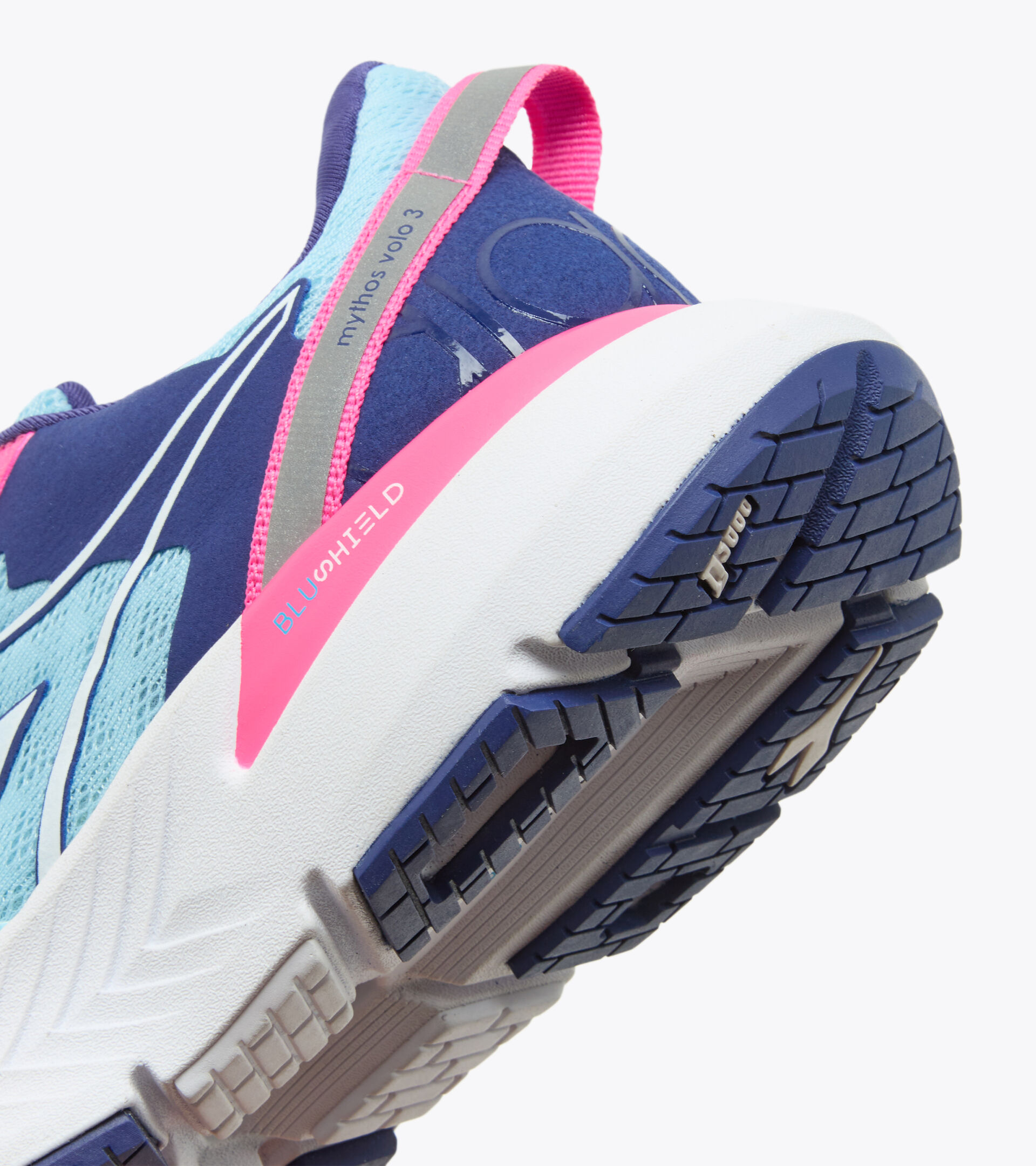 Running shoes - Women MYTHOS BLUSHIELD VOLO 3 W BRIGHT BABY BLUE/BLUEPRINT - Diadora
