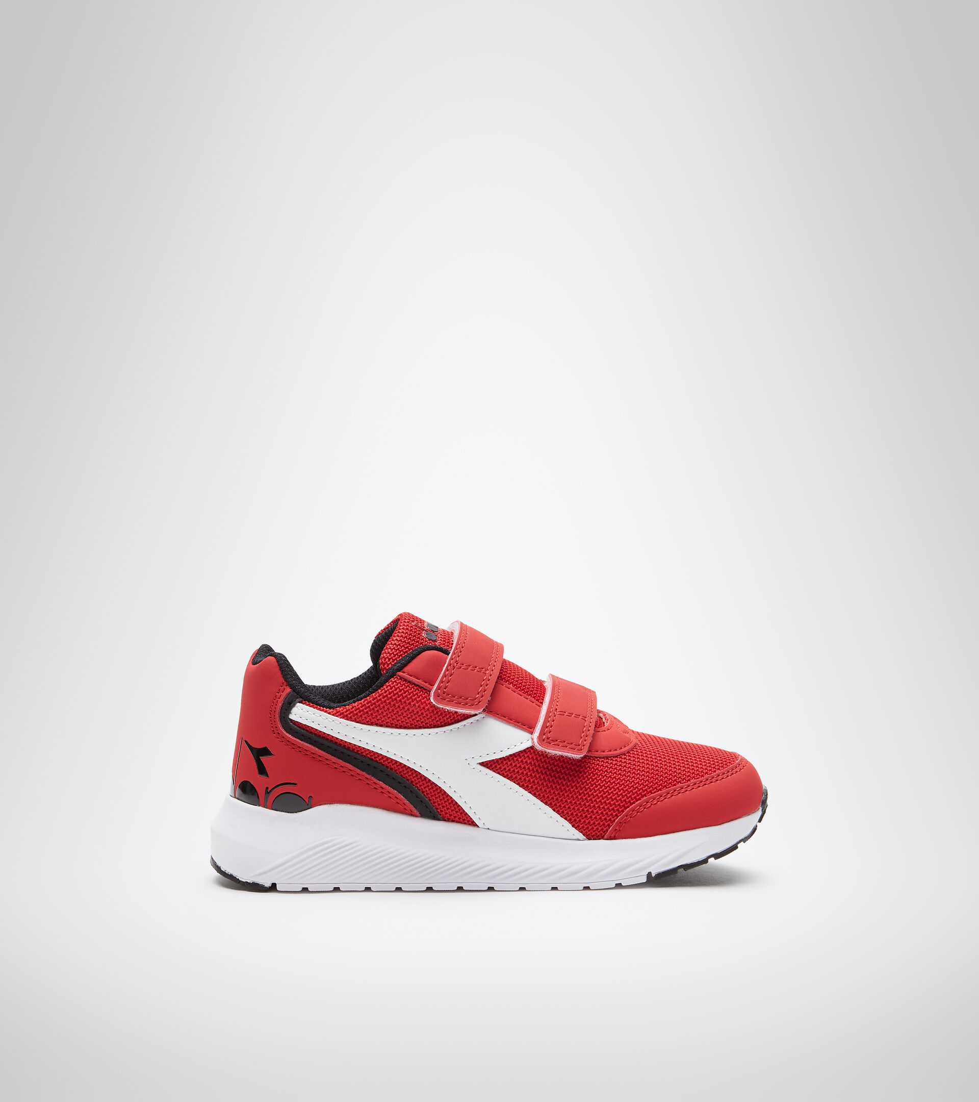 Running shoe - Kids FALCON JR V HIGH RISK RED/BLACK - Diadora
