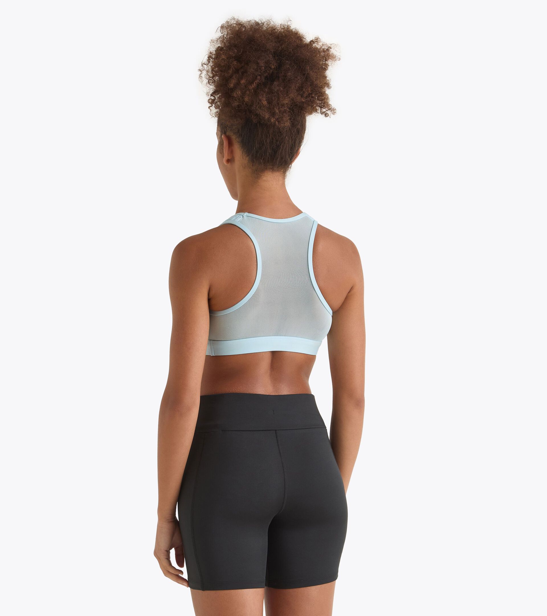 Sujetador de sujeción media - Mujer L. MEDIUM BRA AZUL CORYDALIS - Diadora