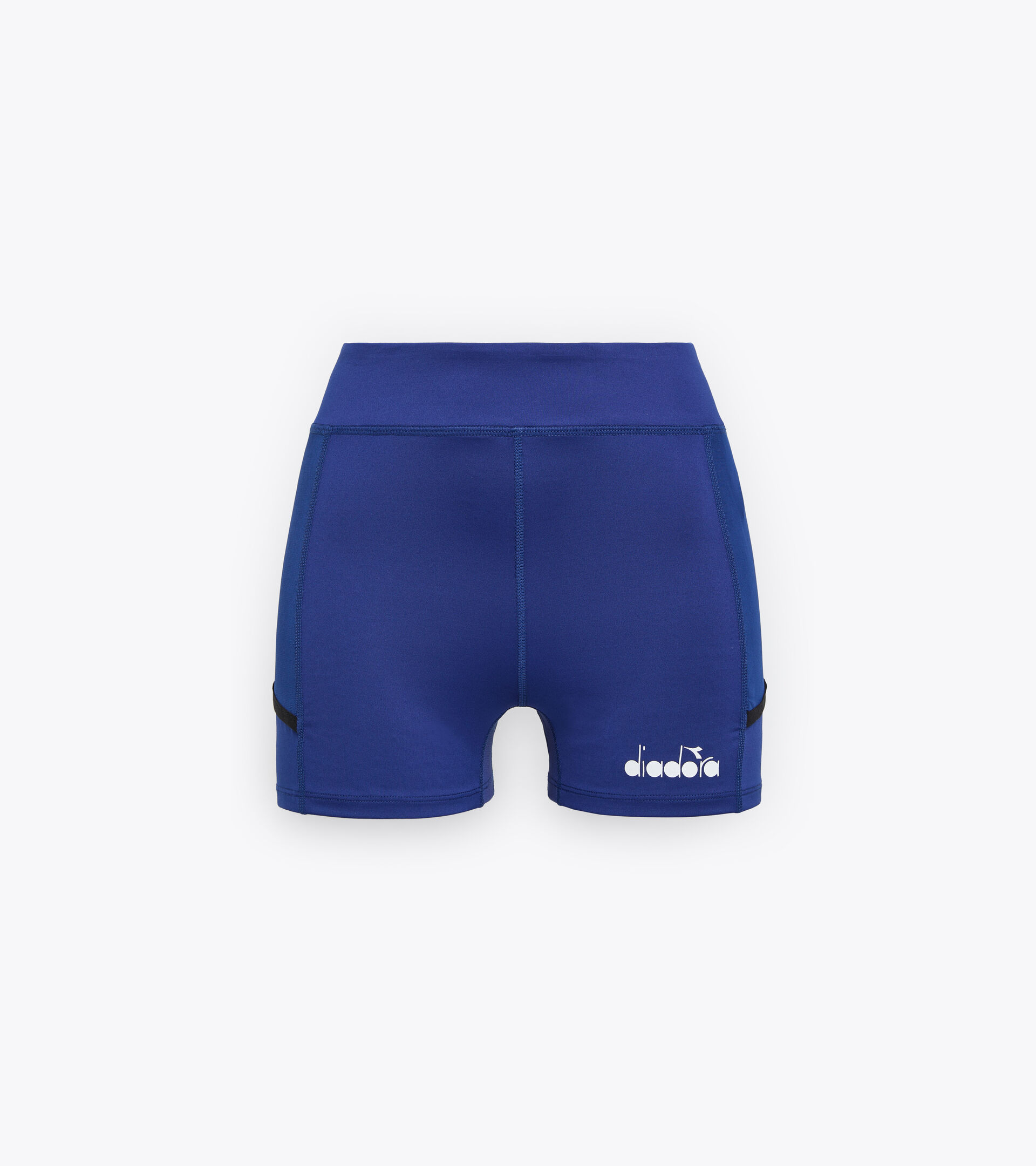 Tennis shorts - Women L. SHORT TIGHTS POCKET BLUE PRINT - Diadora