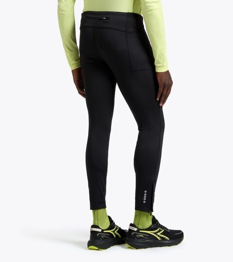 Winter-Running-Leggings - Training - Herren RUN TIGHTS SCHWARZ - Diadora