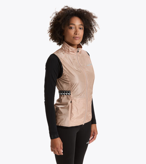 Apparel Sport DONNA L. VEST ROSA CAOBA Diadora
