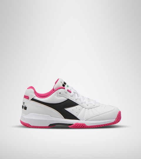 Footwear Sport DONNA S. CHALLENGE 3 W SL CLAY BIANCO/NERO/ROSA MAGENTA Diadora