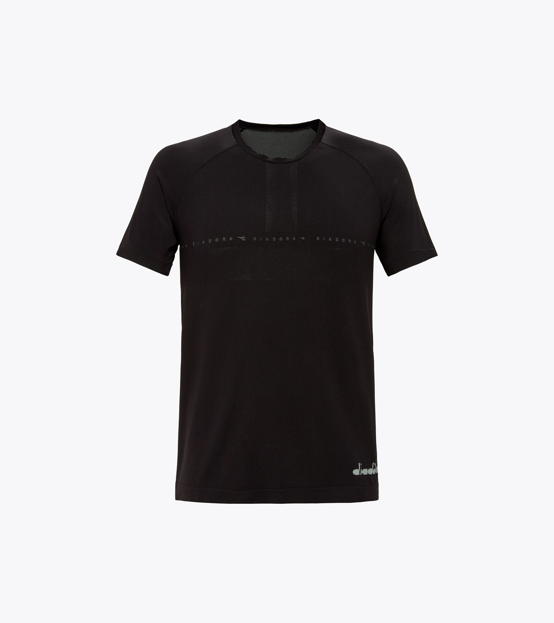 Made in Italy running t-shirt - Men  SS SKIN FRIENDLY T-SHIRT BLACK - Diadora