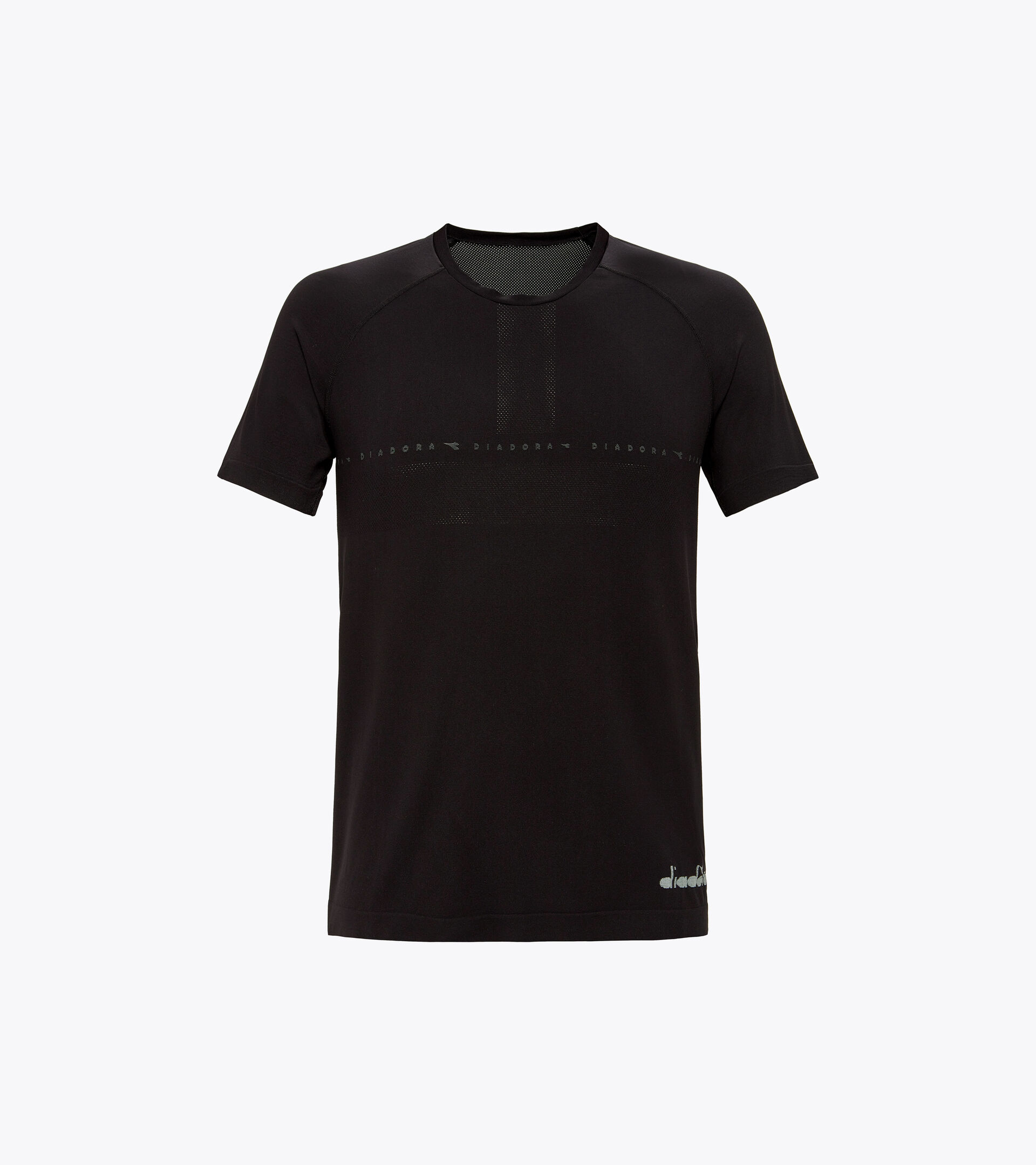 Maglietta da running Made in Italy - Uomo SS SKIN FRIENDLY T-SHIRT NERO - Diadora