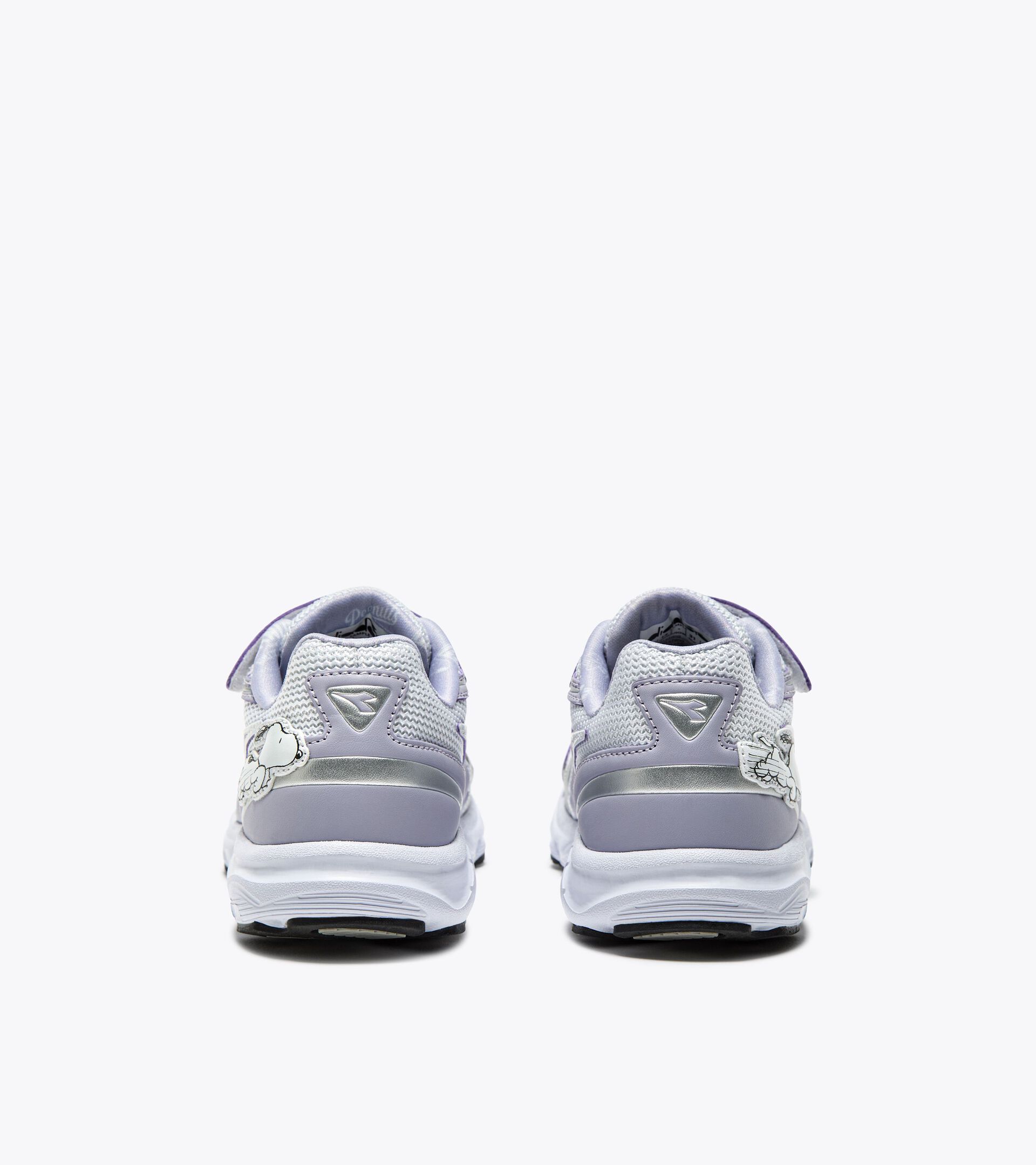 Peanuts sports sneakers - Boys - 4 to 8 years old 
 SAO-KO 280 MESH PEANUTS PS WHITE/THISTLE/SILVER - Diadora