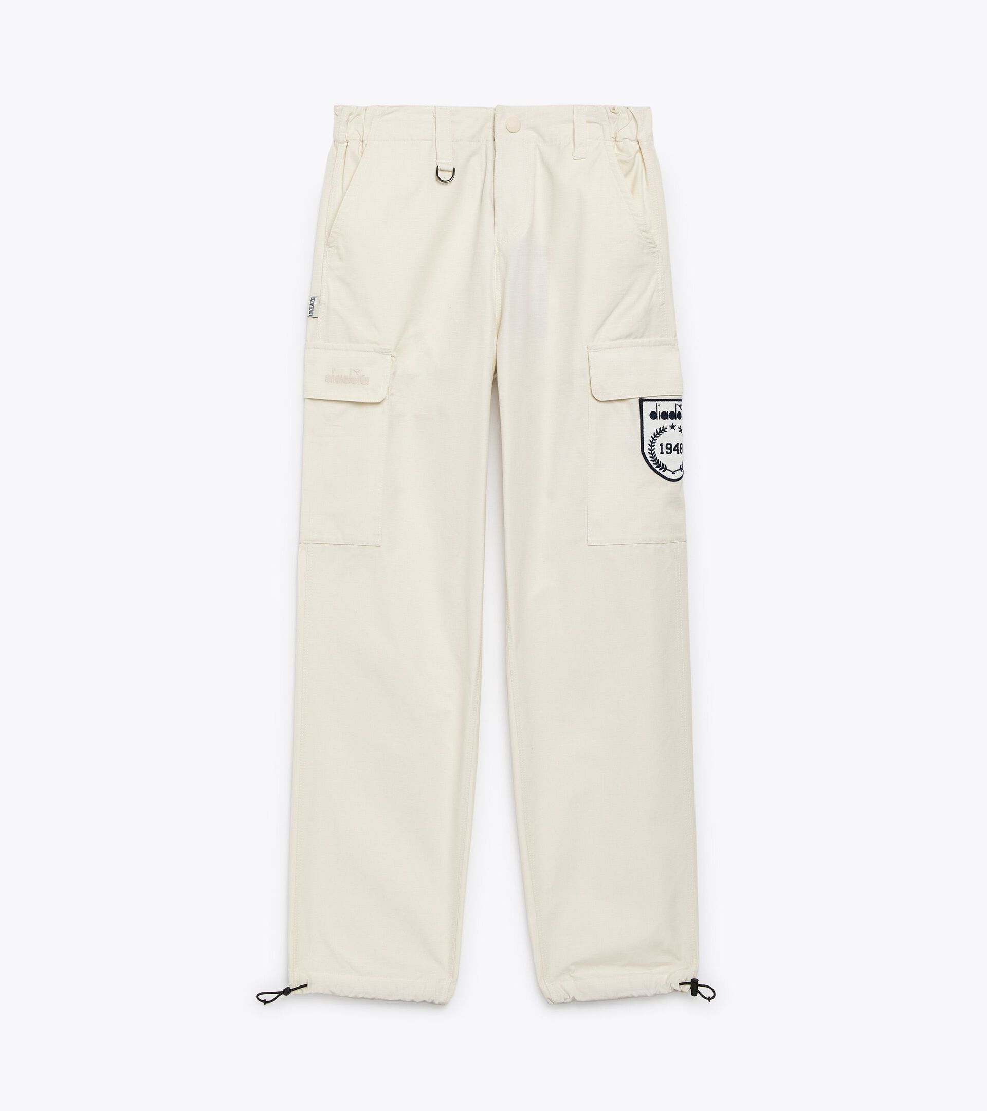 Pantalon de sport workwear - Made in Italy - Gender Neutral PANT LEGACY BLANCHE VANILLE GLACE - Diadora