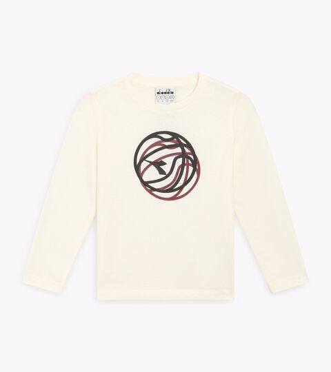 JB. T-SHIRT LS LOGO, GARDENIA WHITE Cotton long-sleeved t-shirt - Boy
JB. T-SHIRT LS LOGO GARDENIA WHITE - Diadora