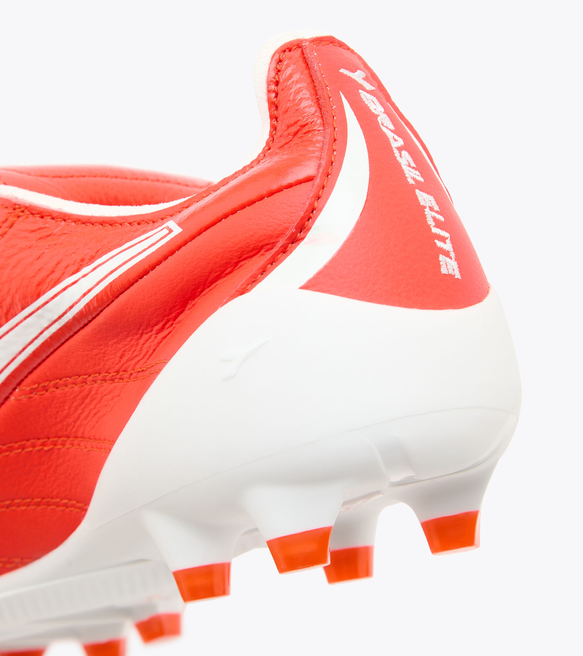 Botas de fútbol para terrenos compactos BRASIL ELITE TECH T ITA LPX ROJO FLUO/BLANCO - Diadora