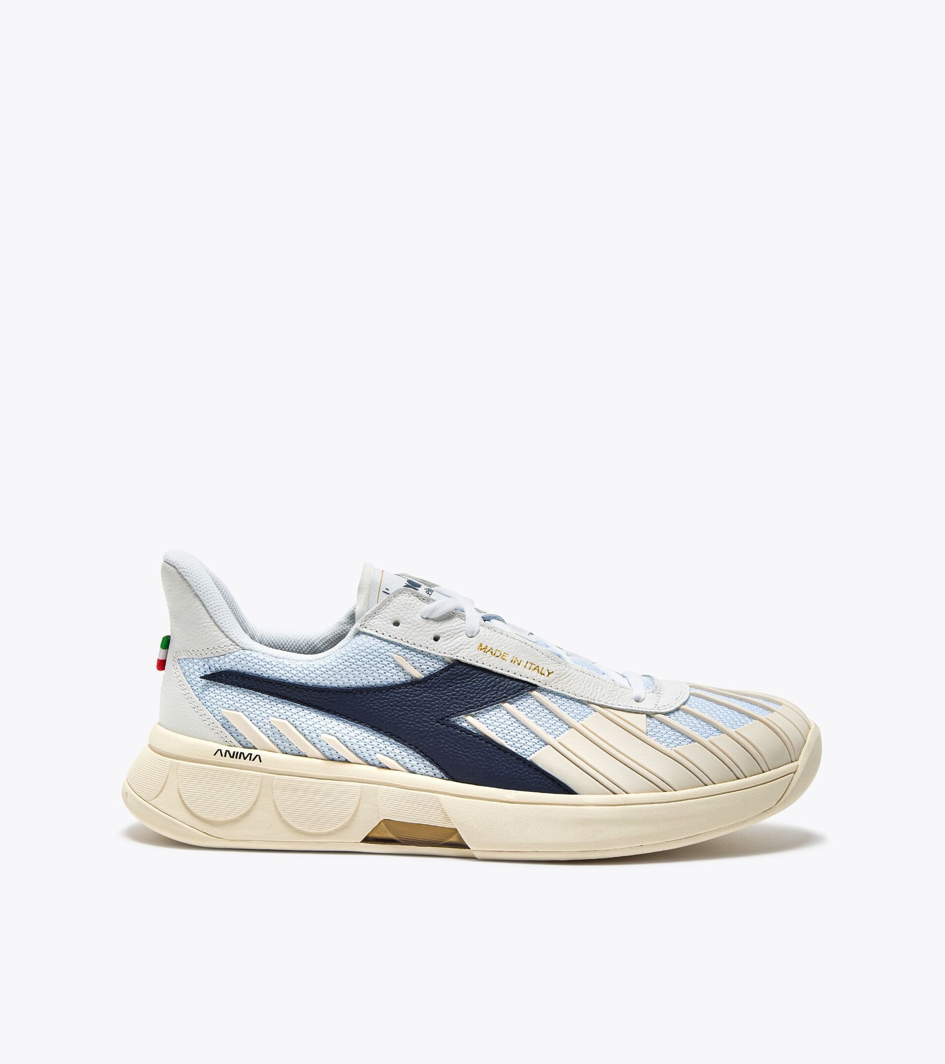 Made In Italy tennis shoe - All-gender B. ELITE STAR WHITE/BLUE CORSAIR - Diadora