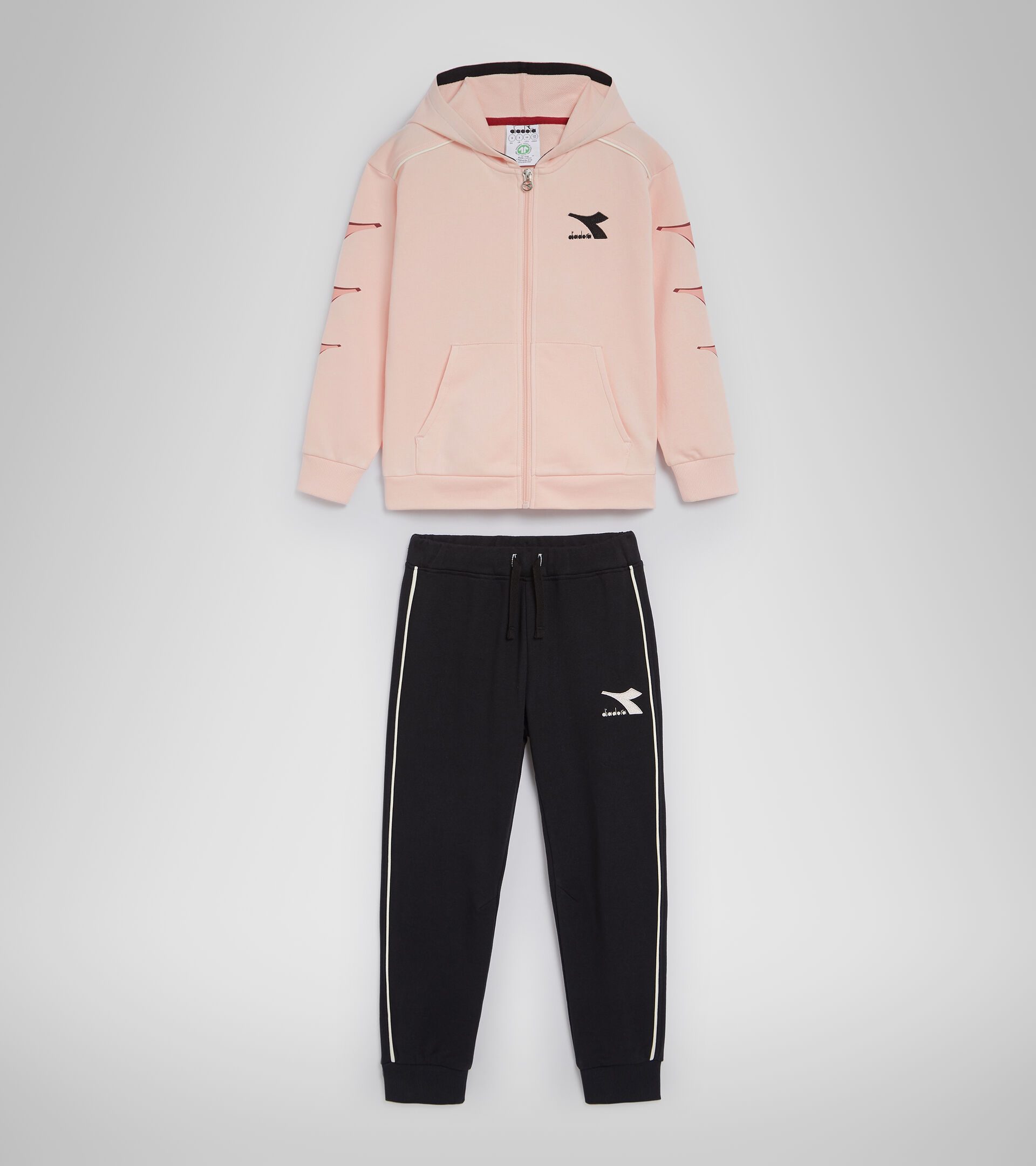 Tracksuit - Kids JU.HD FZ TRACKSUIT CUBIC VEILED PINK - Diadora