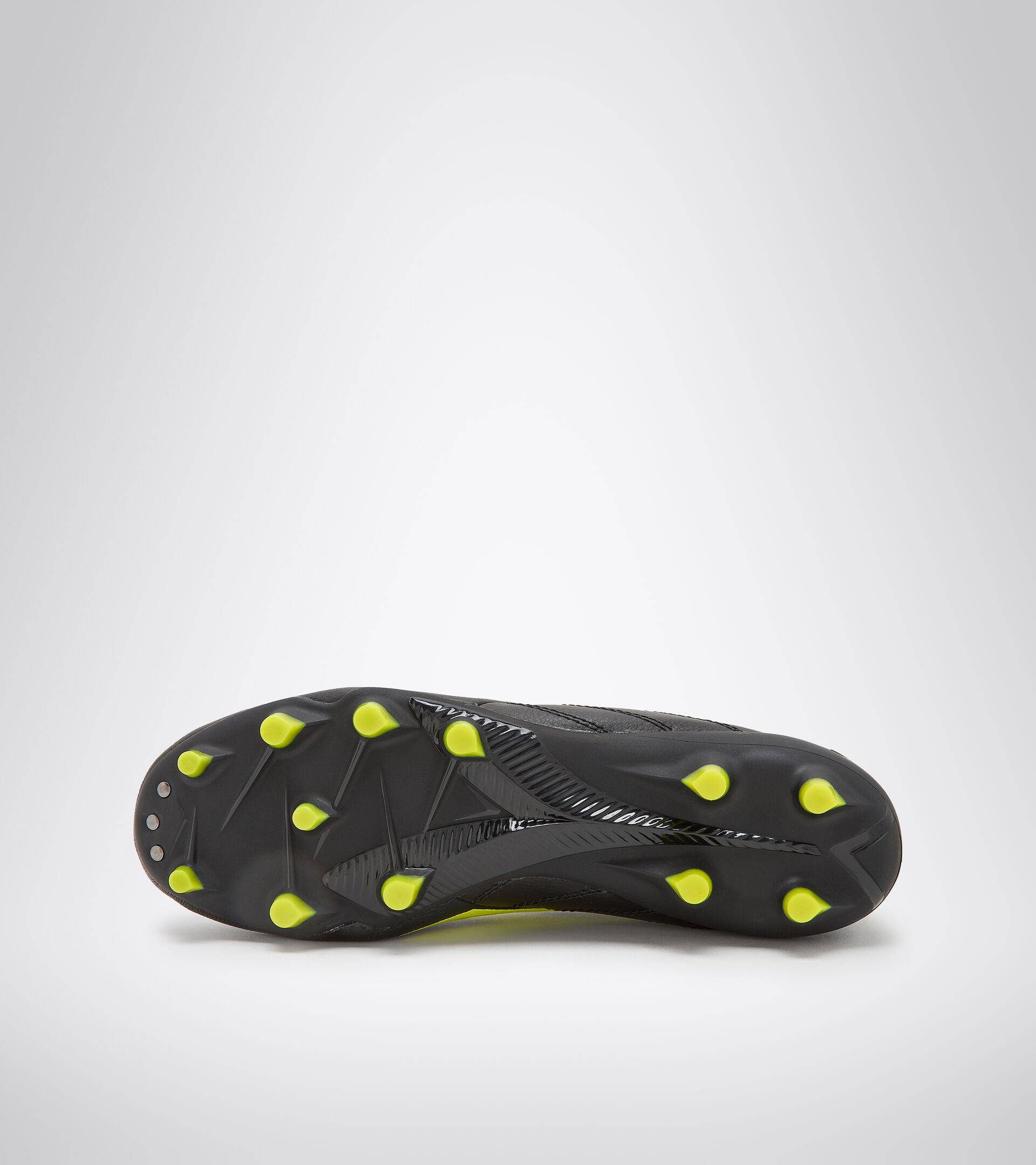 Firm ground football boot BRASIL ELITE TECH LPX BLACK/FLUO YELLOW DIADORA - Diadora