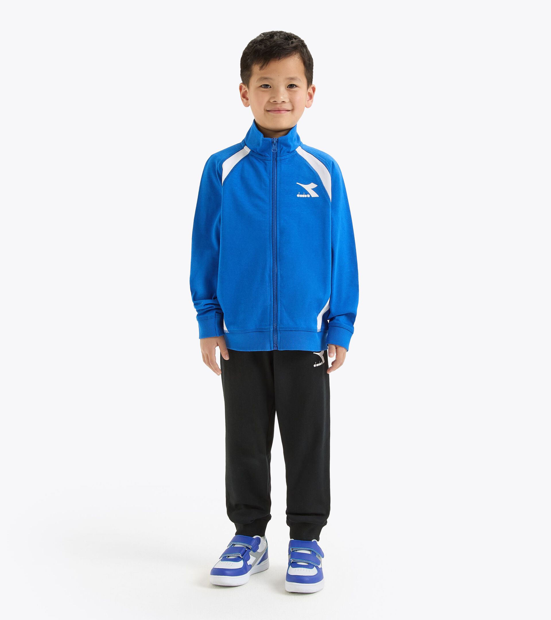 Tuta - Unisex - Ragazzi/e
 JU.TRACKSUIT FZ CORE BLU PRINCIPESSA - Diadora