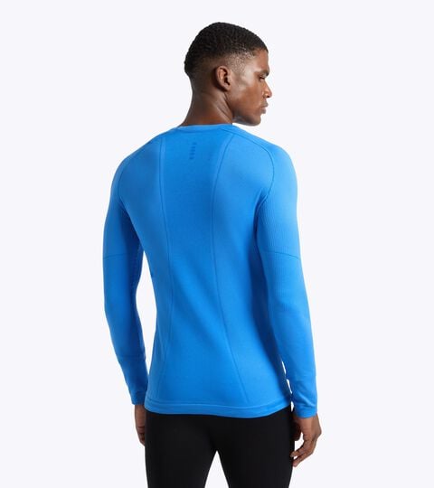 Camiseta t&eacute;cnica Made In Italy de manga larga&sect;Running&sect;Hombre STRATOZERO LS T-SHIRT AZUL PALACIO - Diadora