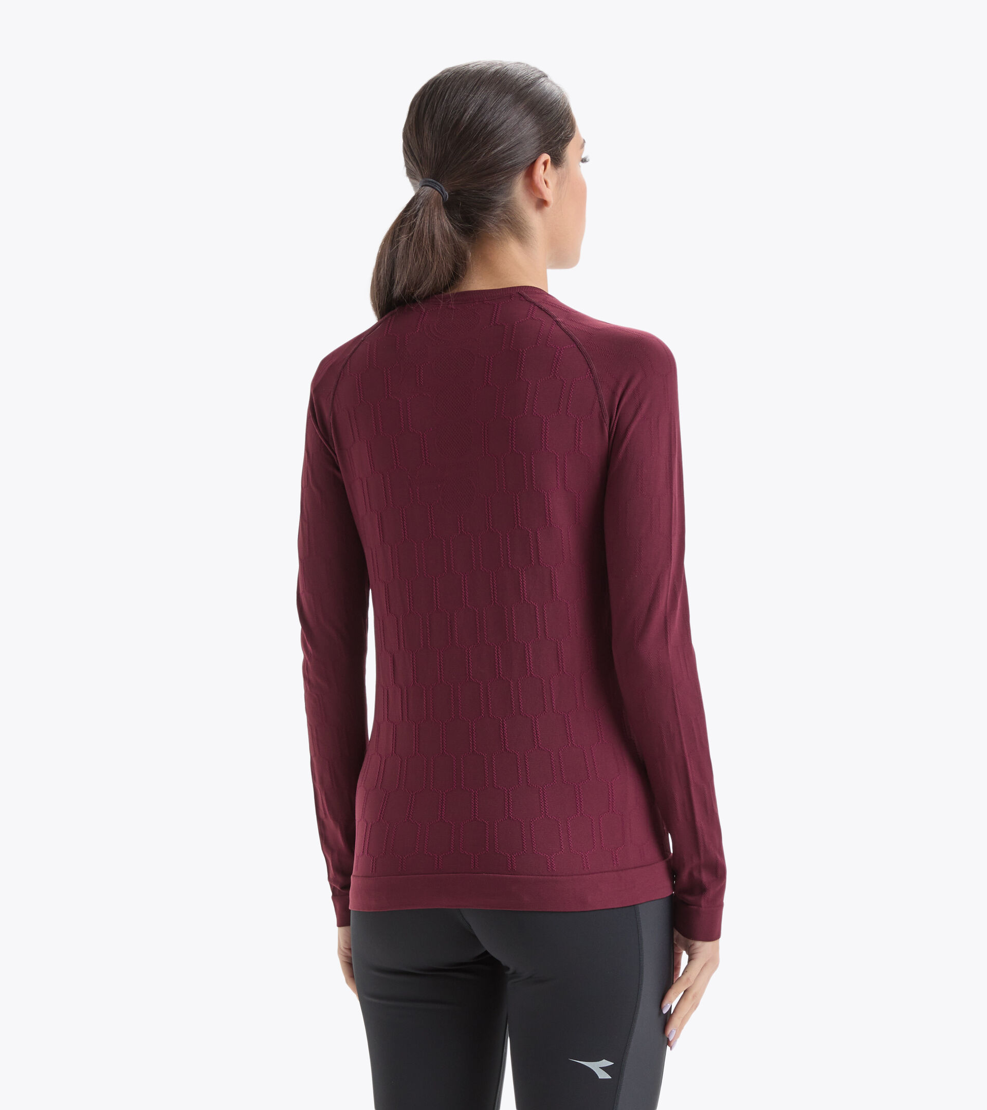 Long sleeves running T-shirt - Women L. LS SKIN FRIENDLY T-SHIRT VIOLET PORT ROYALE - Diadora