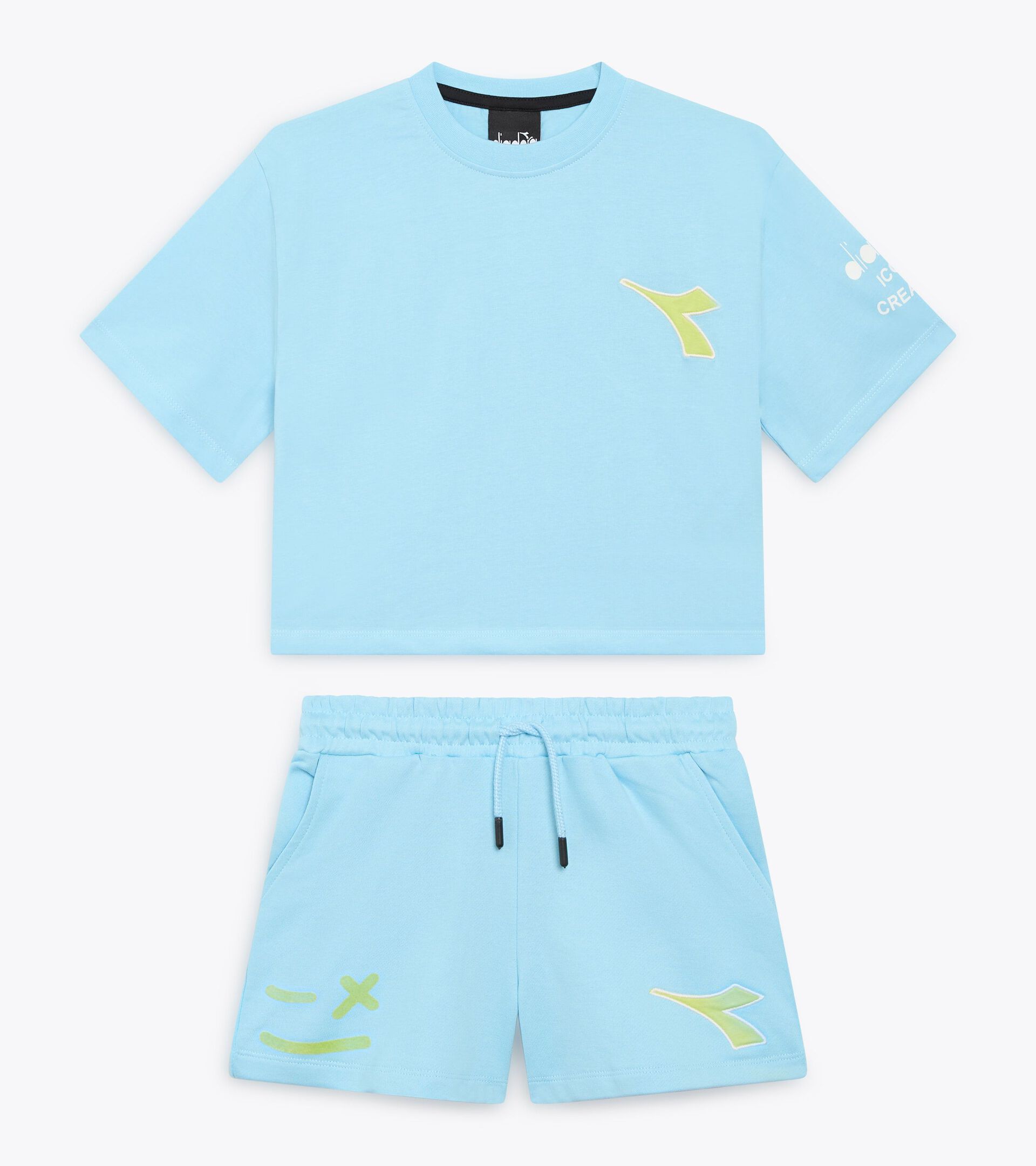 Sport suit - Fit comfort - Girl JG. SET CANDY SKY - Diadora