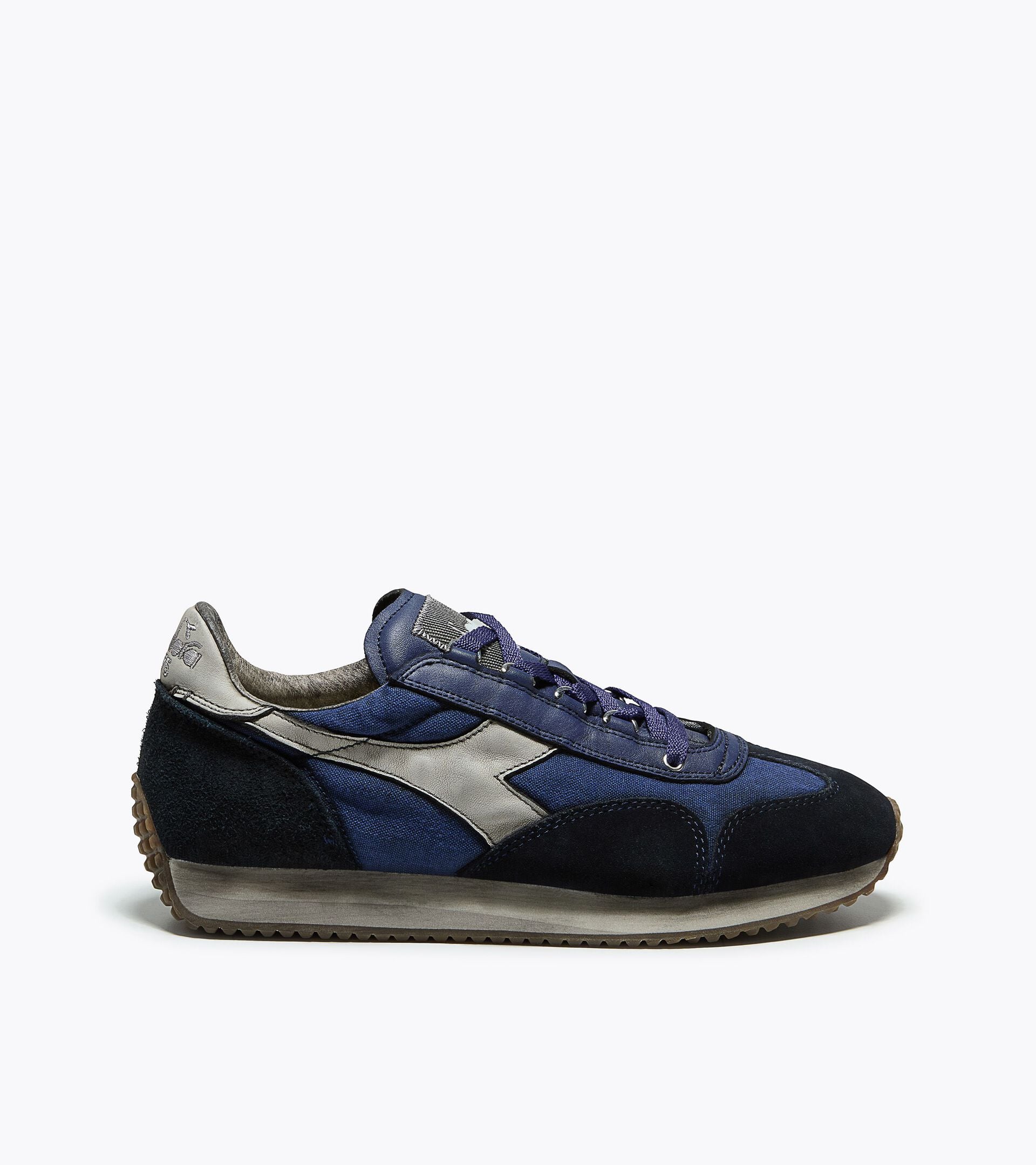 Low-profile Heritage sneaker - All-gender EQUIPE DIRTY SW EVO IMPERIAL BLUE - Diadora