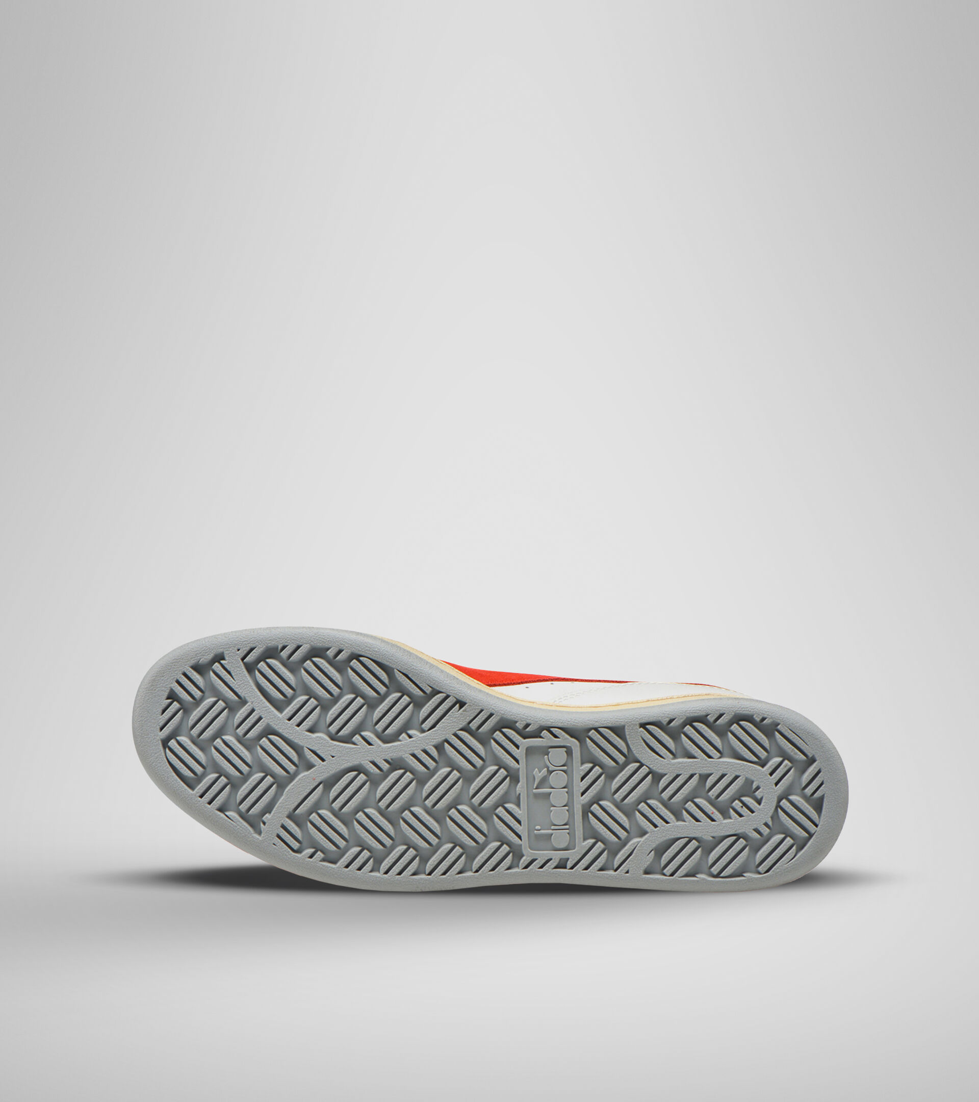 Sports shoe - Unisex MI BASKET LOW ICONA WHITE/FERRARI RED ITALY - Diadora