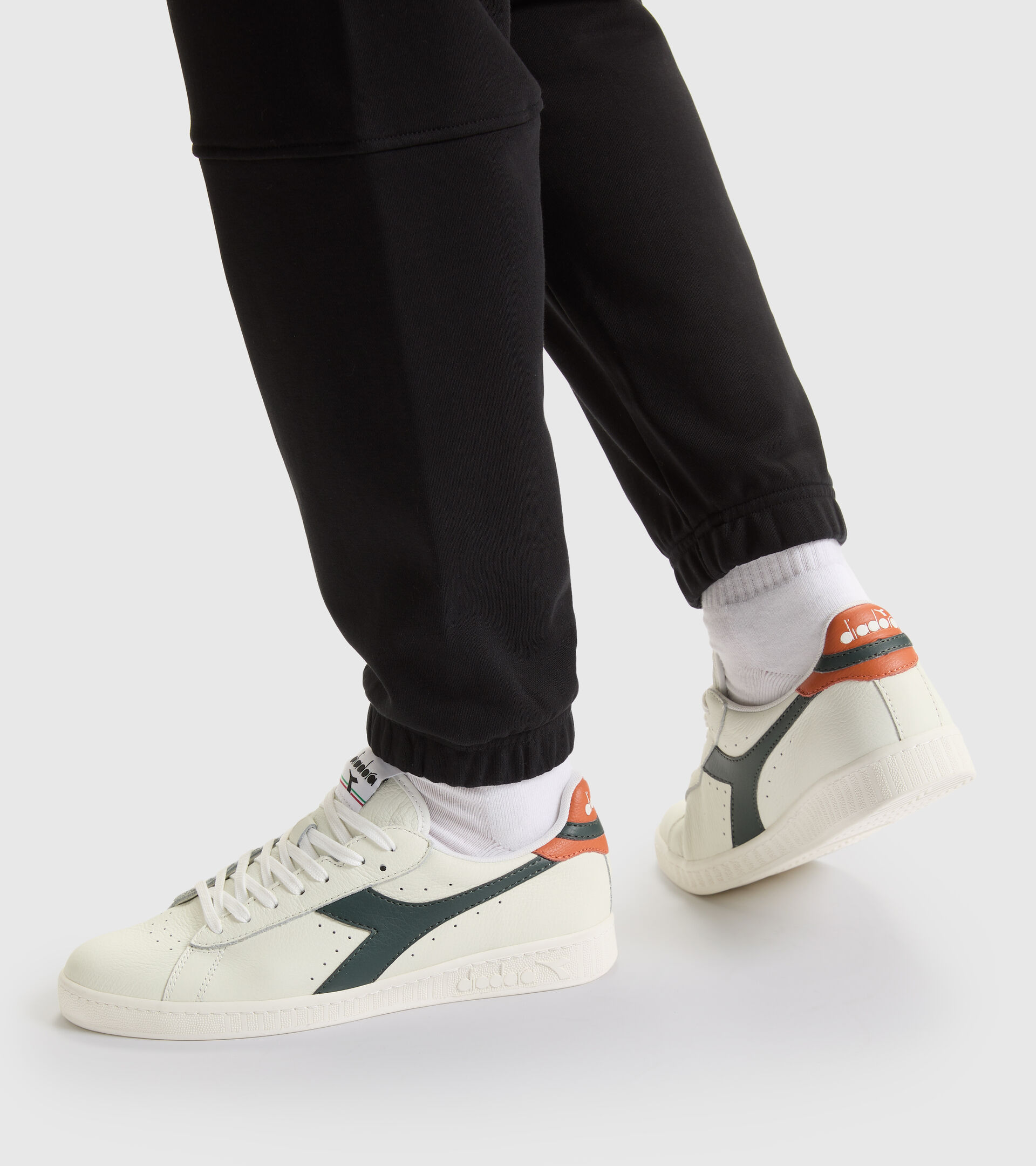 Trainer - Unisex GAME L LOW WHITE/DARKEST SPRUCE - Diadora