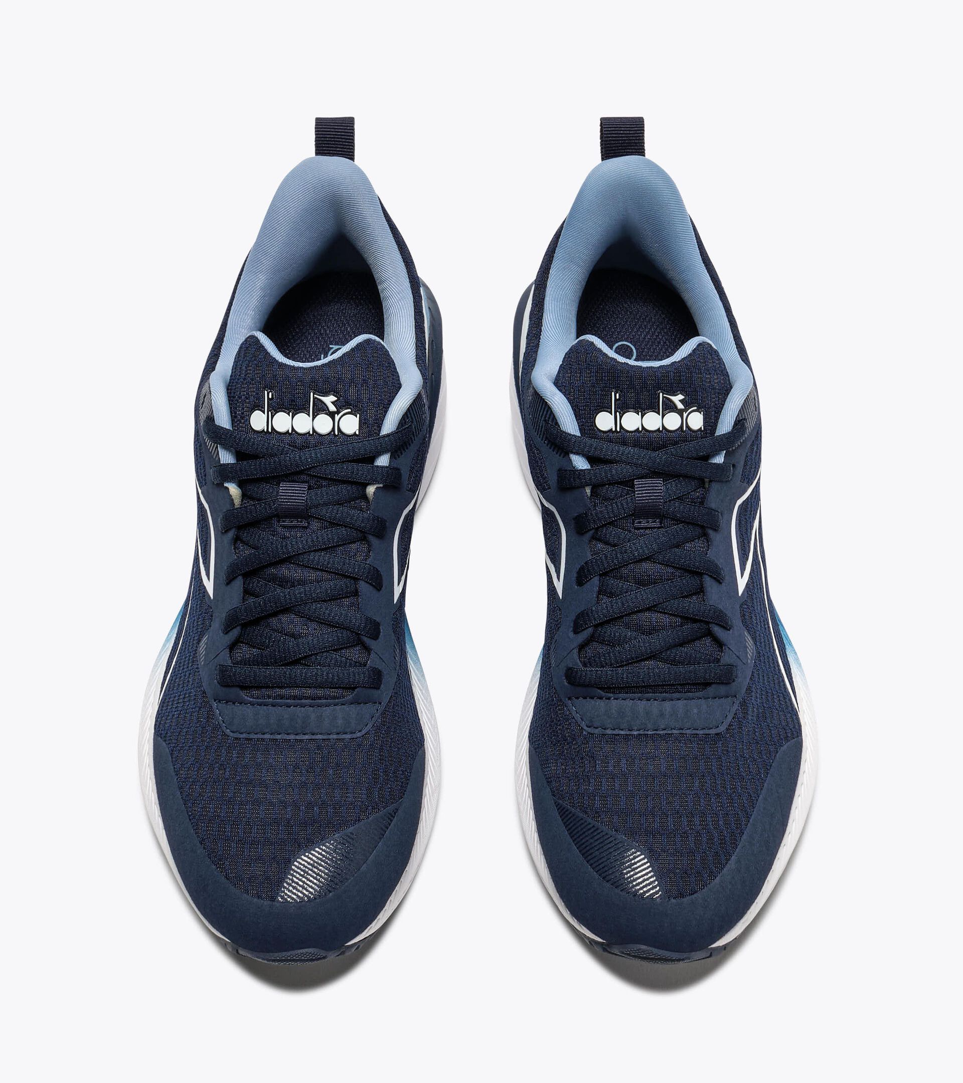 Neutral running shoes -  Men&rsquo;s STRADA 3 BL CORSAIR/OPT WHITE/ENDLE SKY - Diadora