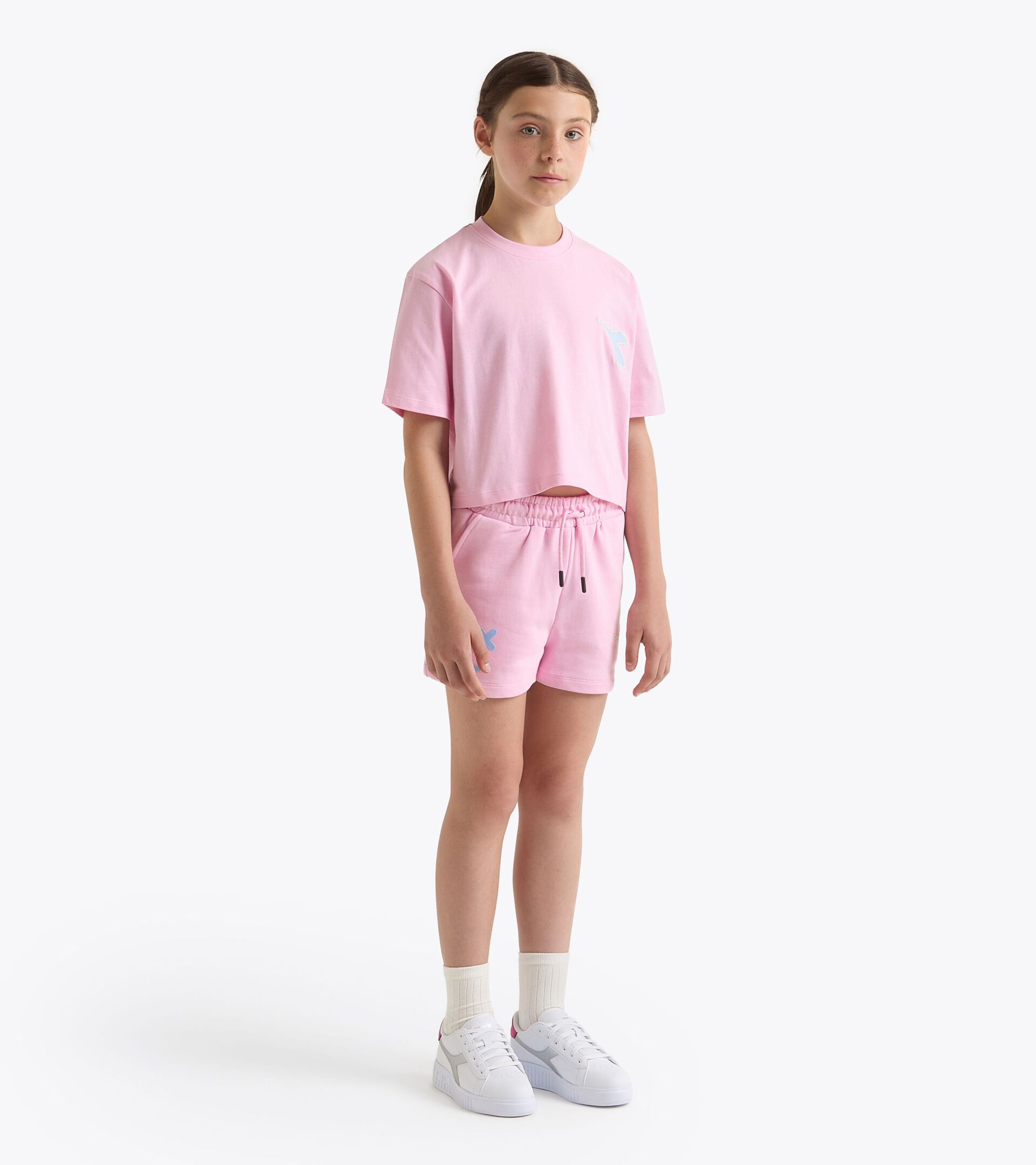 Sport suit - Fit comfort - Girl JG. SET CANDY PINK - Diadora