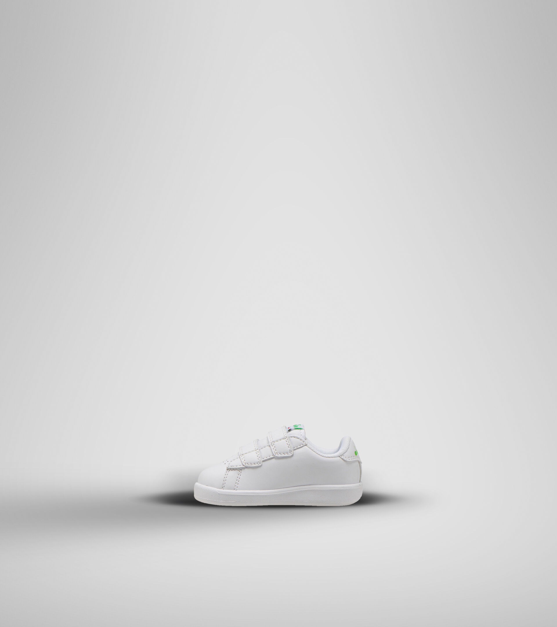 Sports shoe - Unisex kids GAME P BOLDER TD WHITE/GREEN EVIDENCE - Diadora