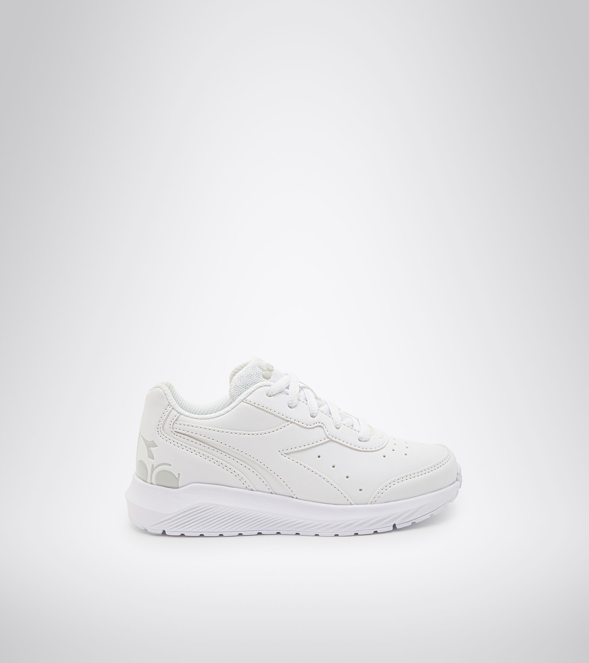 Running shoe - Kids FALCON SL JR WHITE/WHITE/WHITE - Diadora
