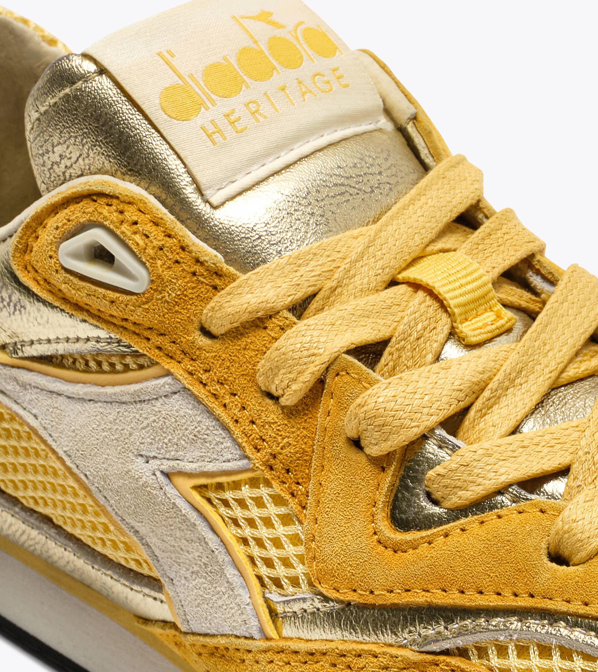 Heritage Leather Sneaker - Low Profile - All-gender EQUIPE REVENGE SW WN BAMBOO GREEN - Diadora