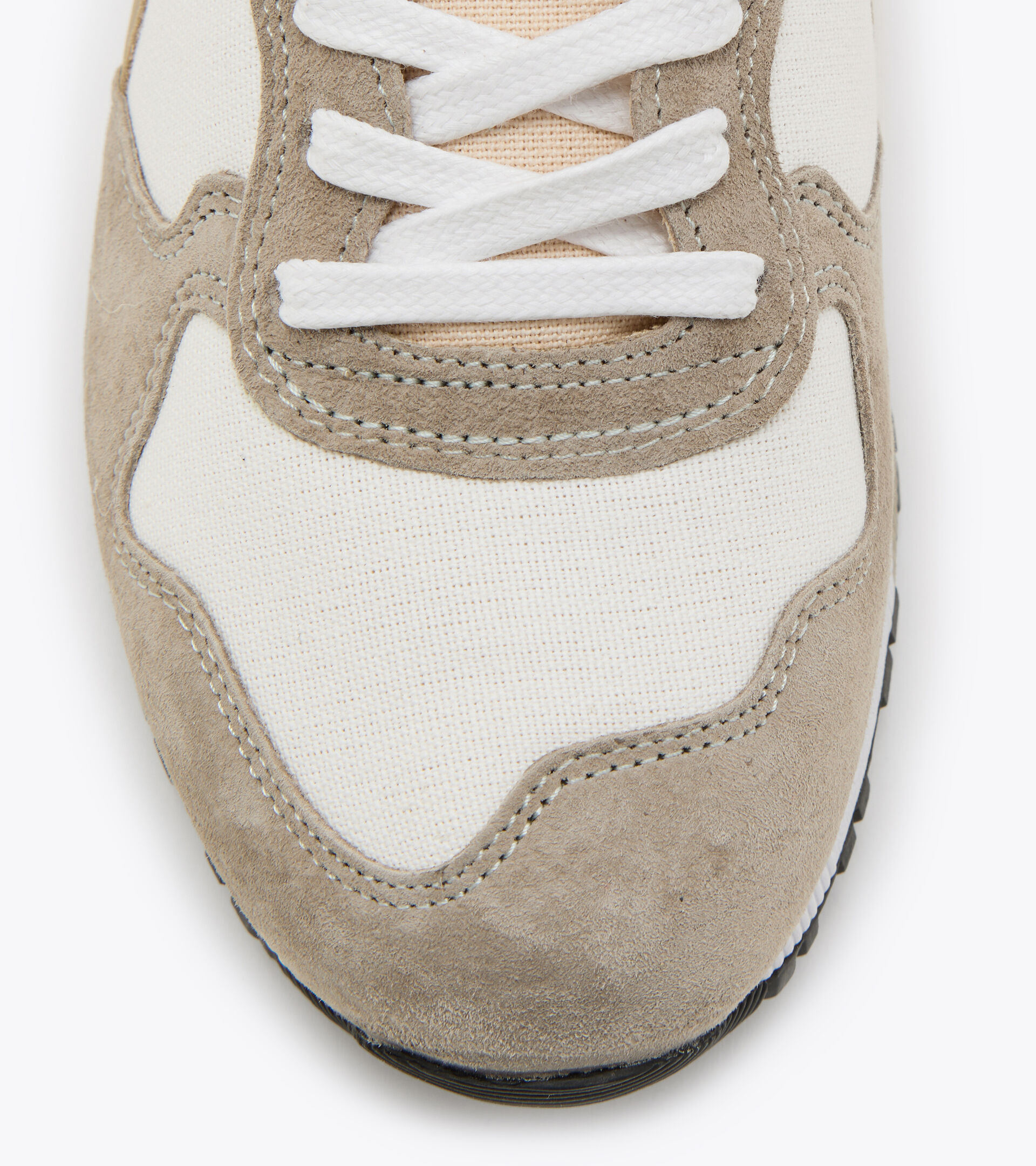 Heritage shoe - Men TRIDENT 90 C SW WHITE/PUTTY - Diadora