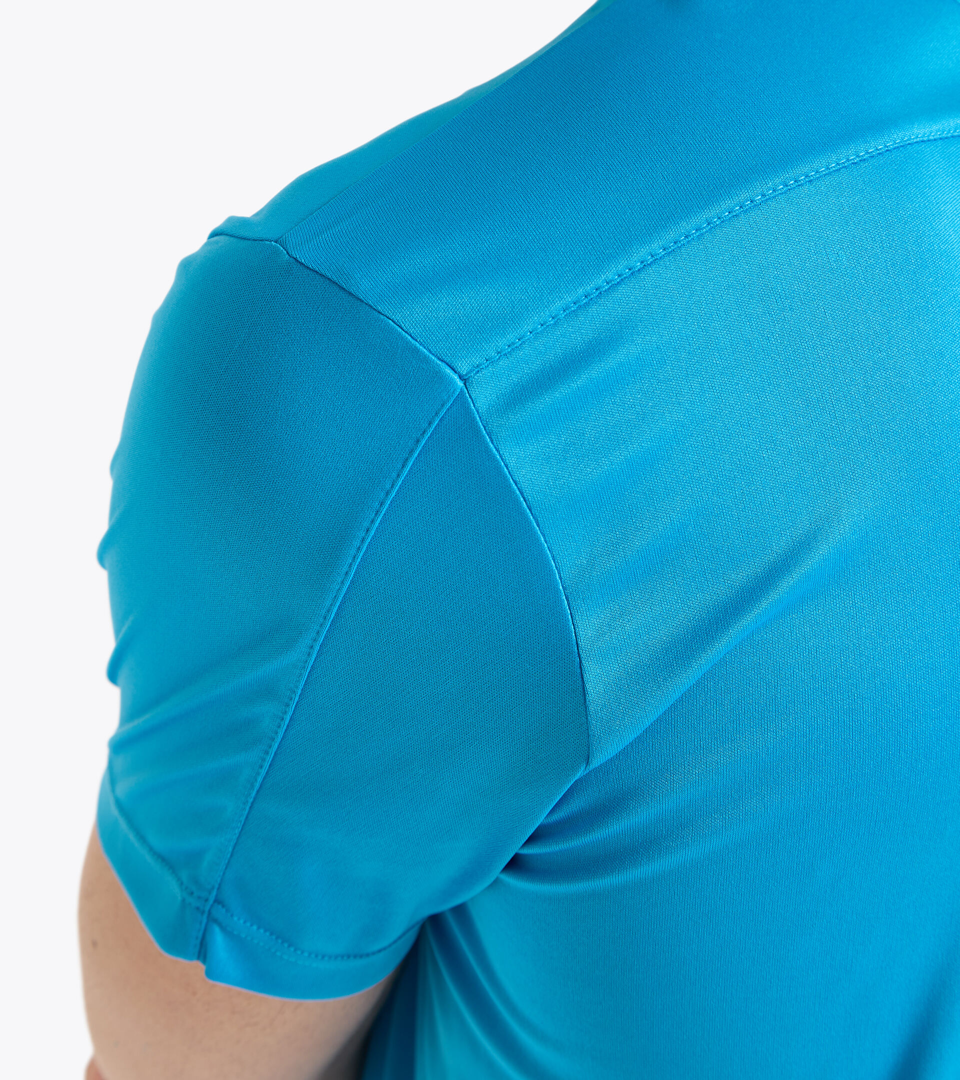 T-shirt de tennis - Homme T-SHIRT TEAM BLEU ROI FLUO - Diadora