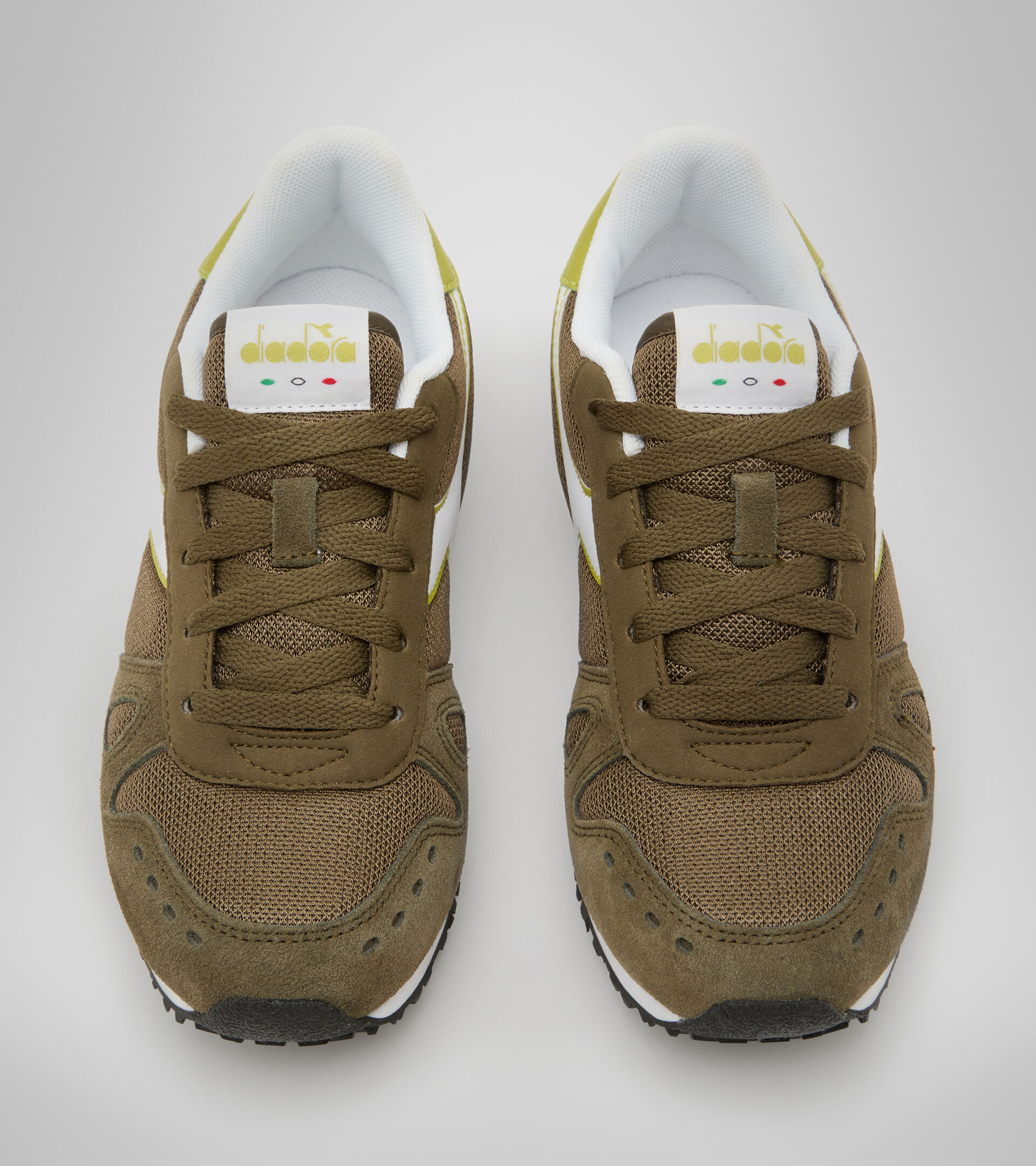Sports shoes - Youth 8-16 years SIMPLE RUN GS OLIVE GREEN - Diadora