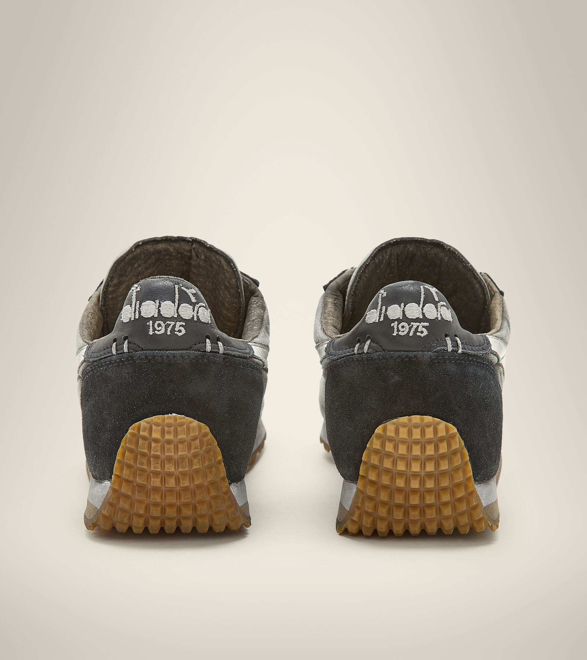 Heritage shoe - Unisex EQUIPE H DIRTY STONE WASH EVO HIGH RISE/WHITE (C4890) - Diadora