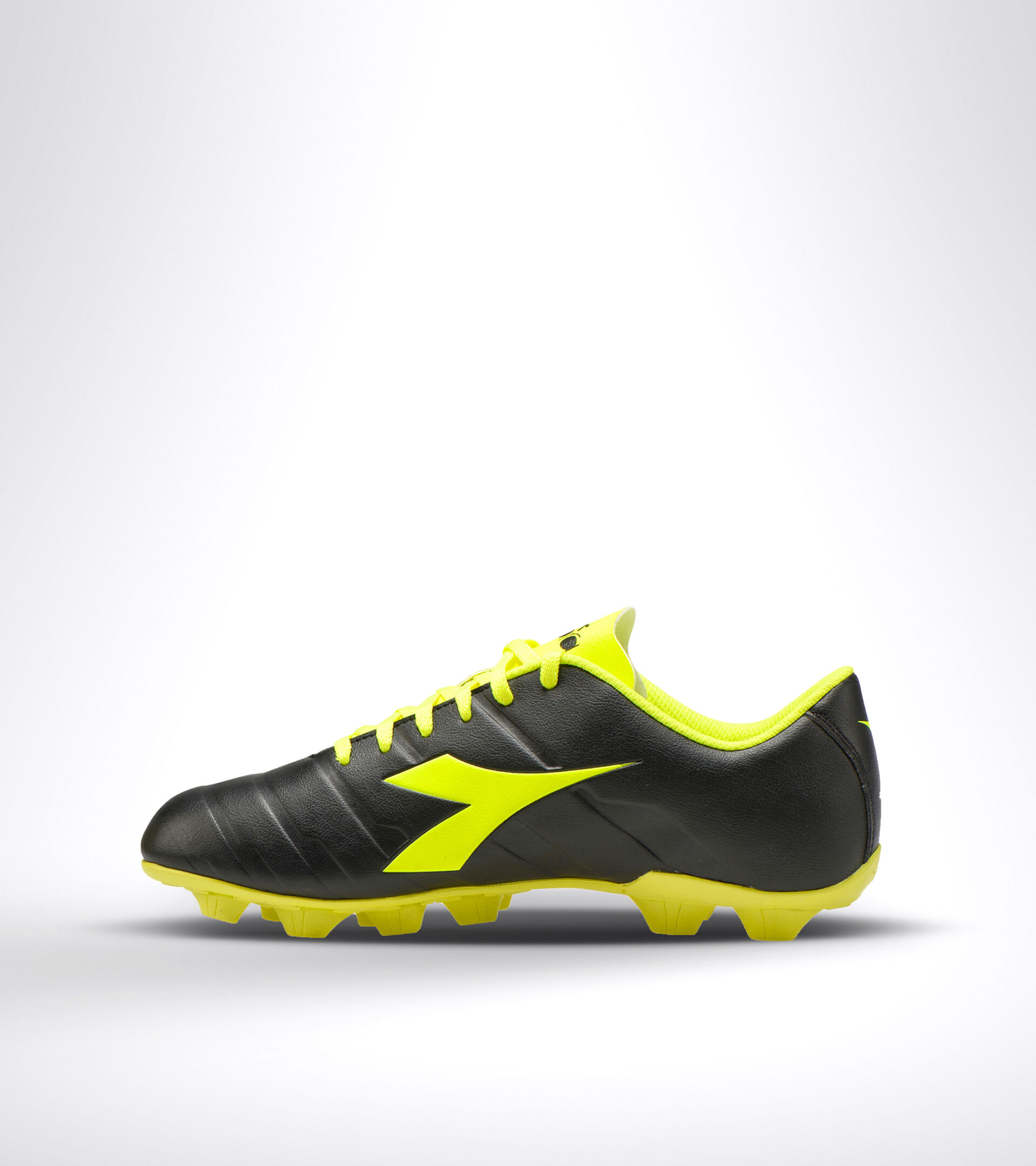 Chaussures de football pour terrains durs PICHICHI 3 MD NOIR/JAUNE FLUO DIA - Diadora