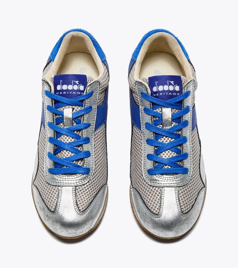 EQUIPE STELLAR SW, WHITE/IMPERIAL BLUE Heritage leather sneaker - All-Gender EQUIPE STELLAR SW WHITE/IMPERIAL BLUE - Diadora