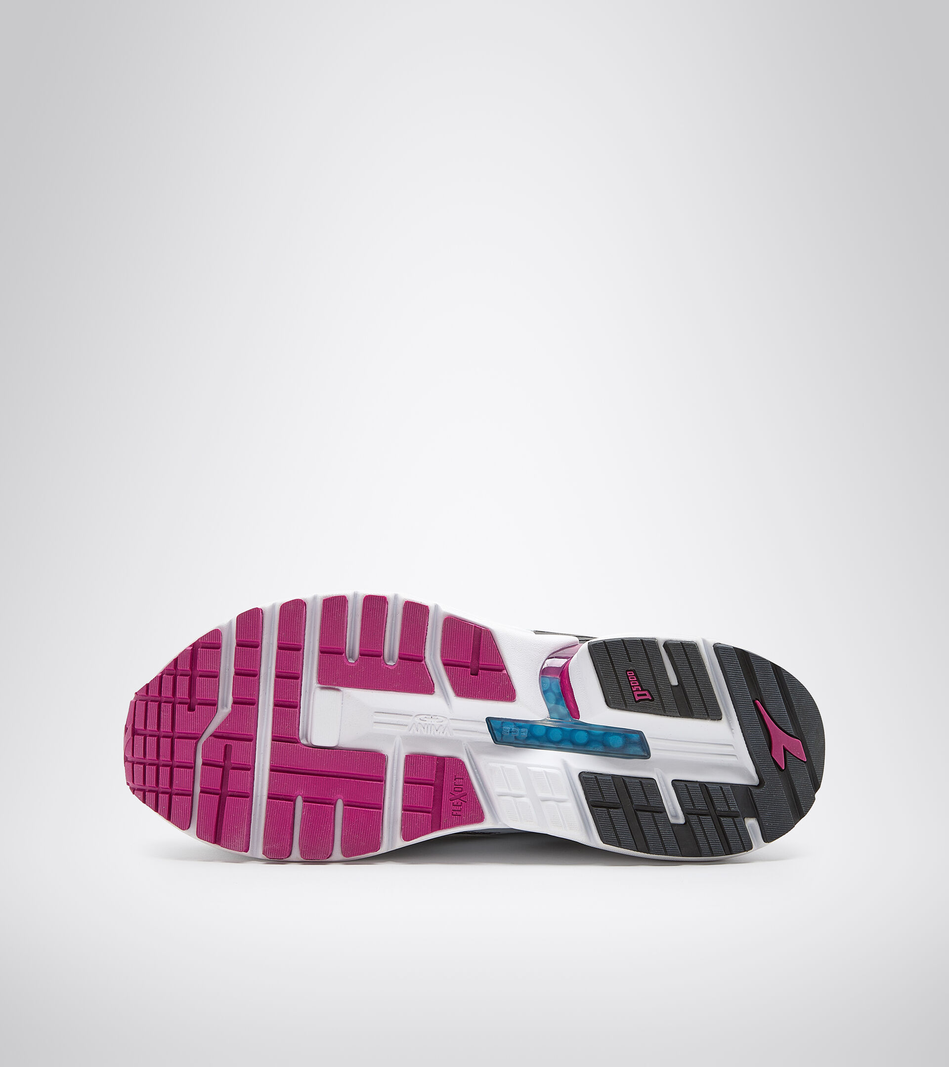 Zapatillas de running - Mujer MYTHOS BLUSHIELD VIGORE W ARGENTO DD/NERO/BIANCO - Diadora
