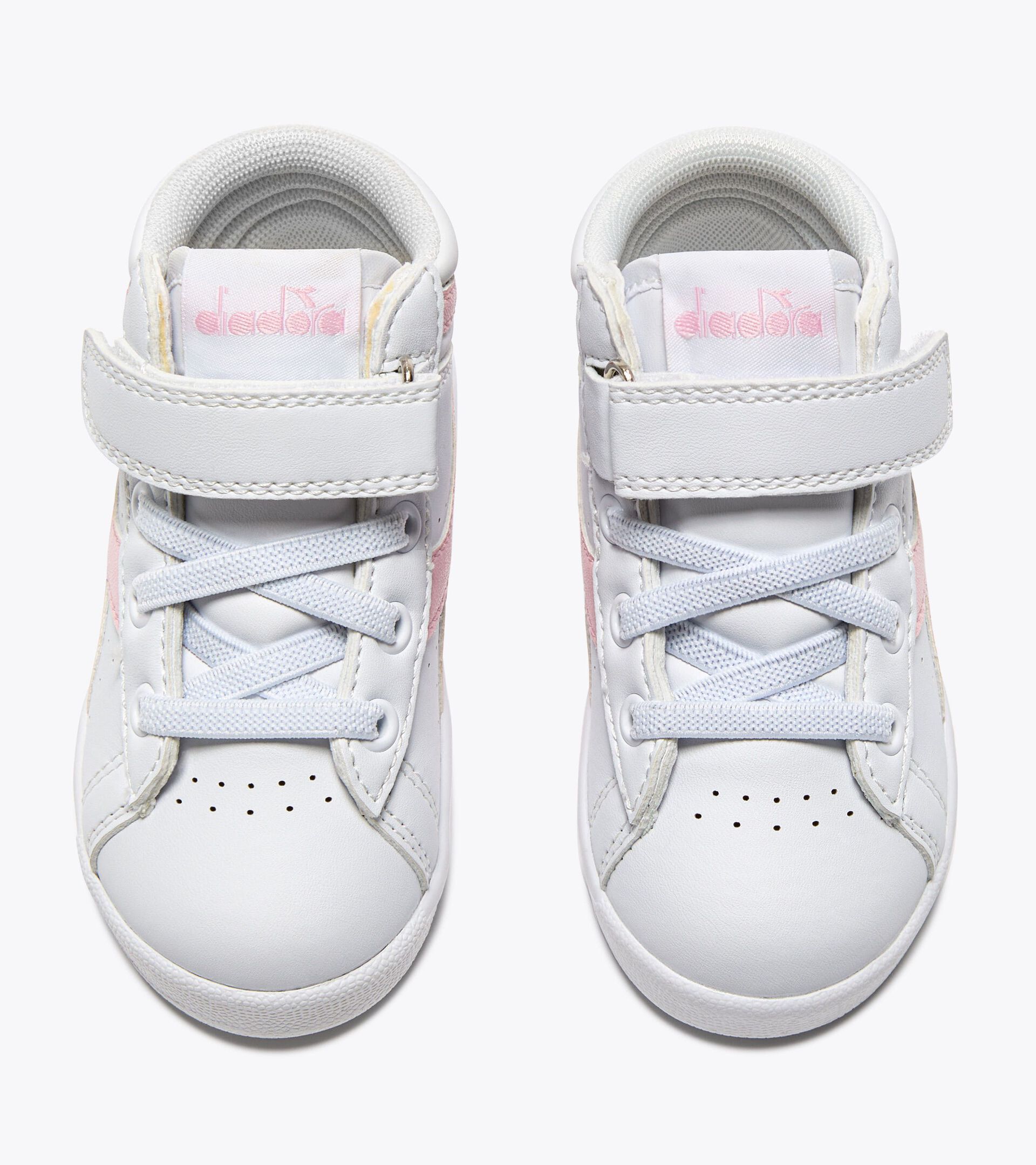 Sports shoes - Toddlers 1-4 years GAME P HIGH BALLET TD WHITE/PINK LADY - Diadora