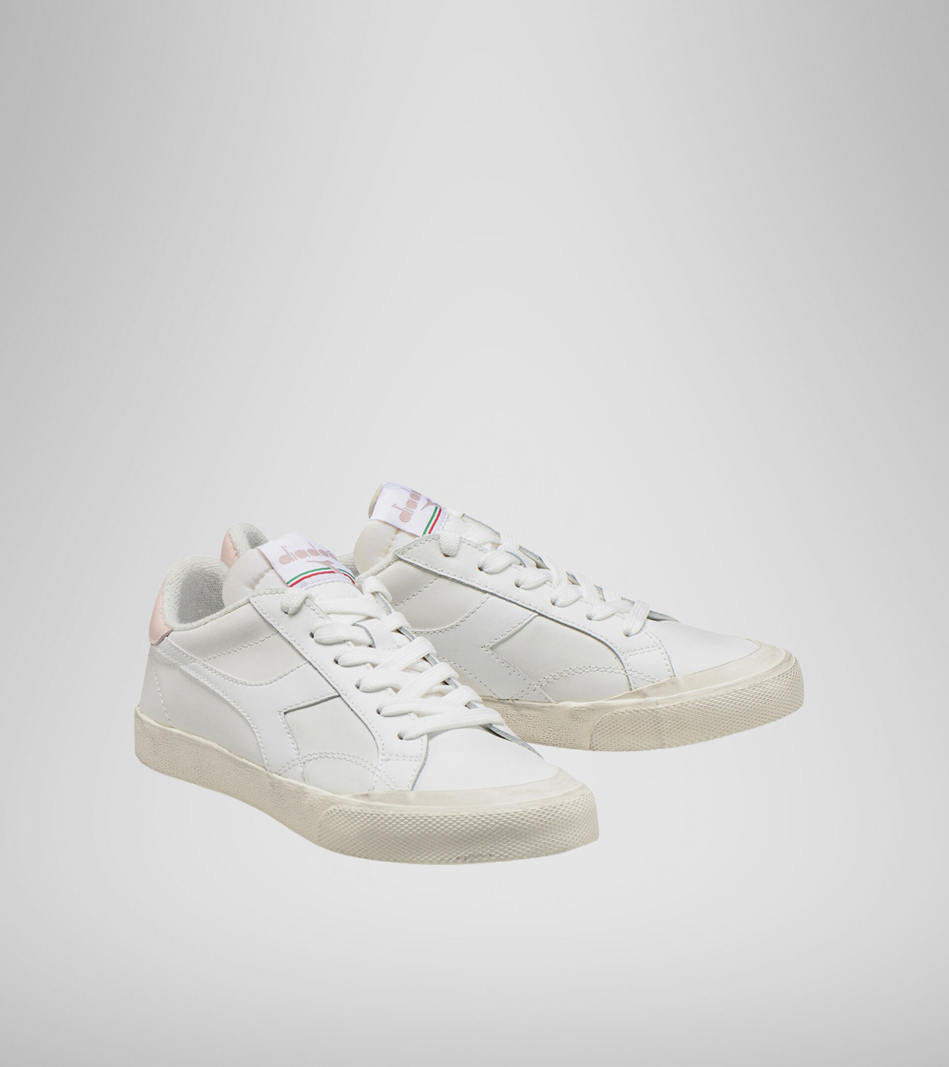 Chaussures de sport - Unisexe MELODY LEATHER DIRTY BIANCO/ROSA NUVOLA - Diadora