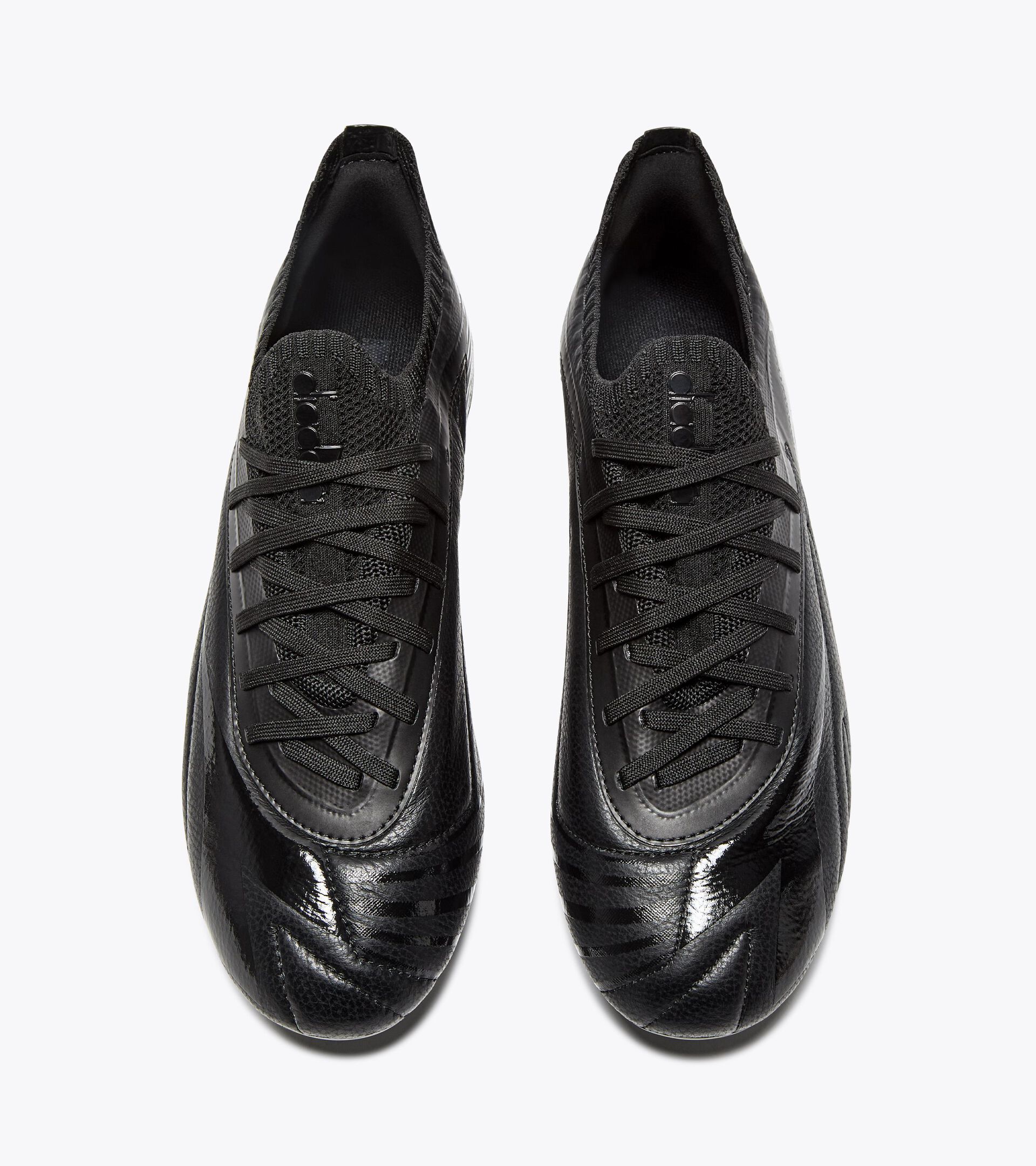 Premium leather calcio boots for soft and wet ground - All-Gender MAXIMUS ELITE MPH BLACK/BLACK - Diadora
