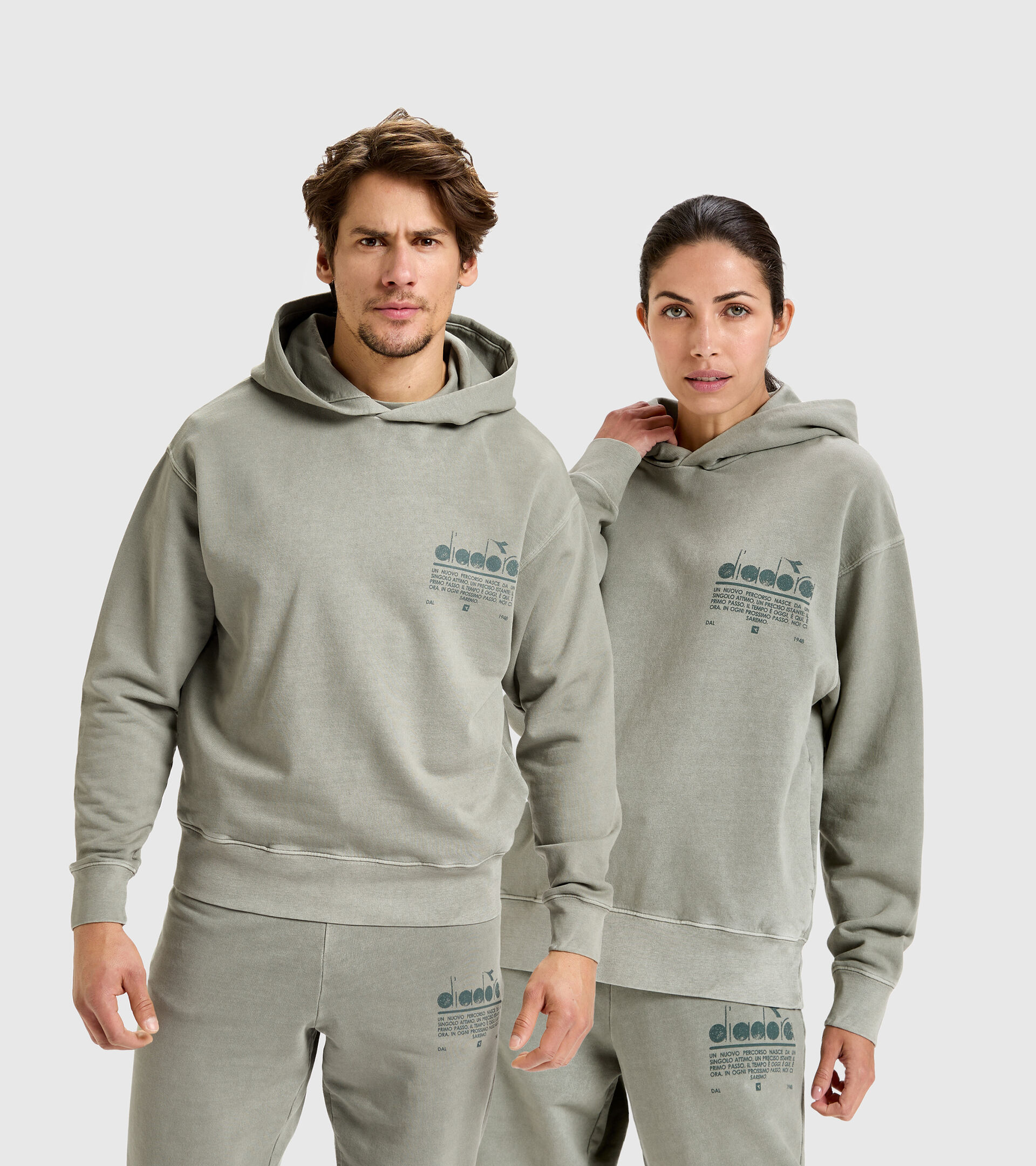 Kwestie Reis Maak avondeten HOODIE MANIFESTO PALETTE Unbrushed organic sweatshirt - Unisex - Diadora Online  Store US