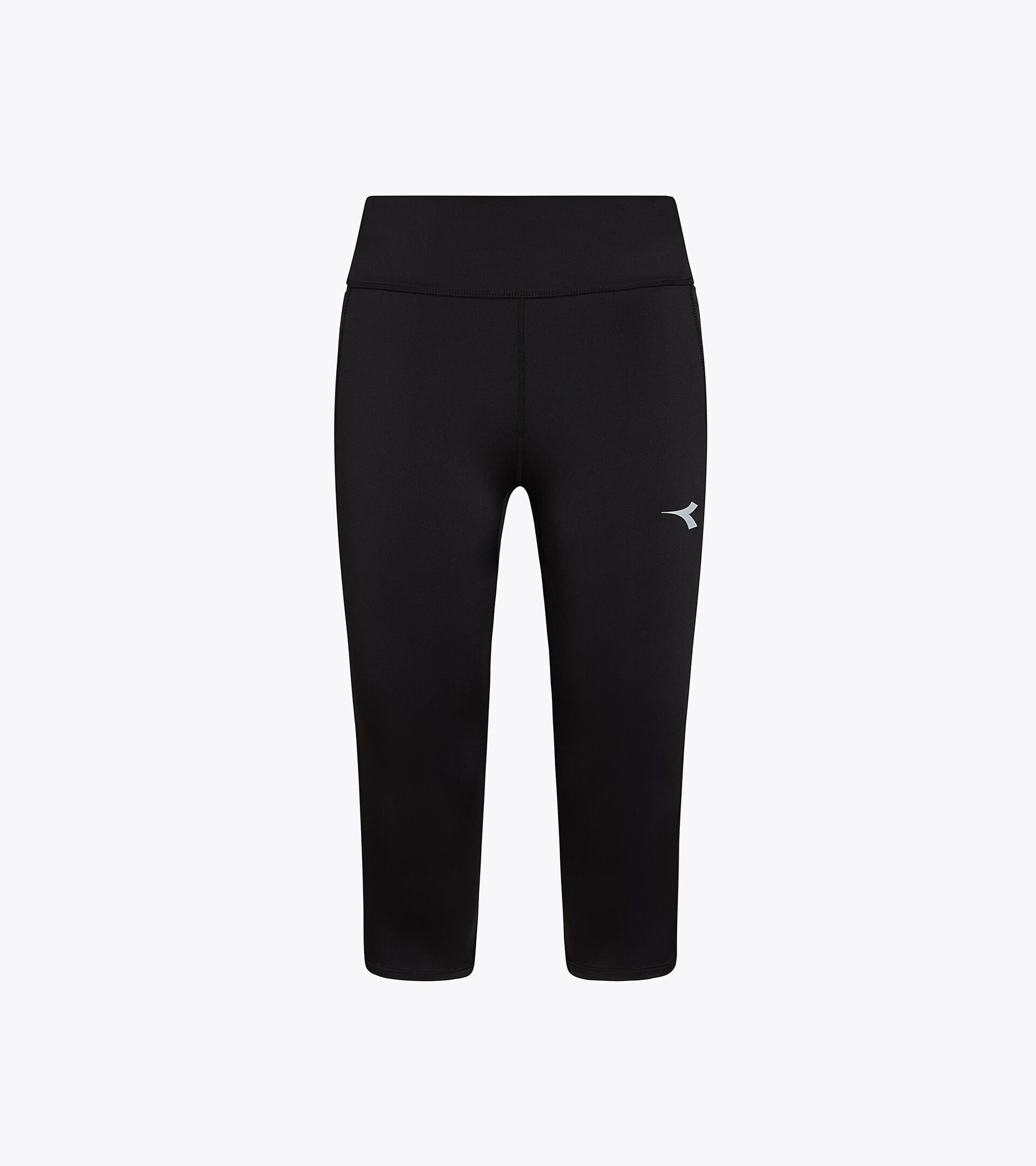 Running-Leggings in 3/4-L&auml;nge - Training - Damen RUN 3/4 TIGHTS W SCHWARZ - Diadora