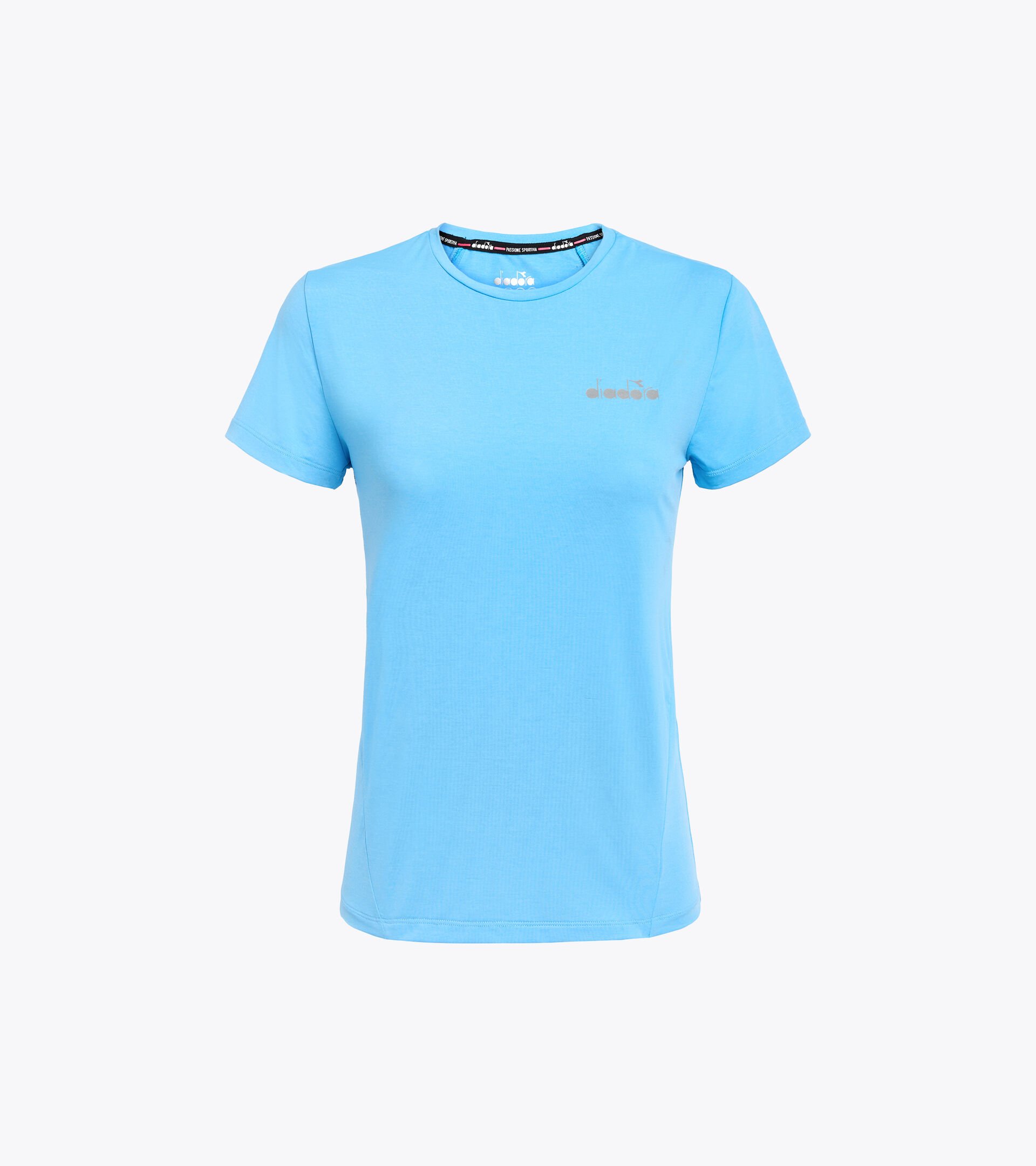 Running t-shirt - Women  L. SS T-SHIRT BE ONE BONNIE SKY-BLUE - Diadora