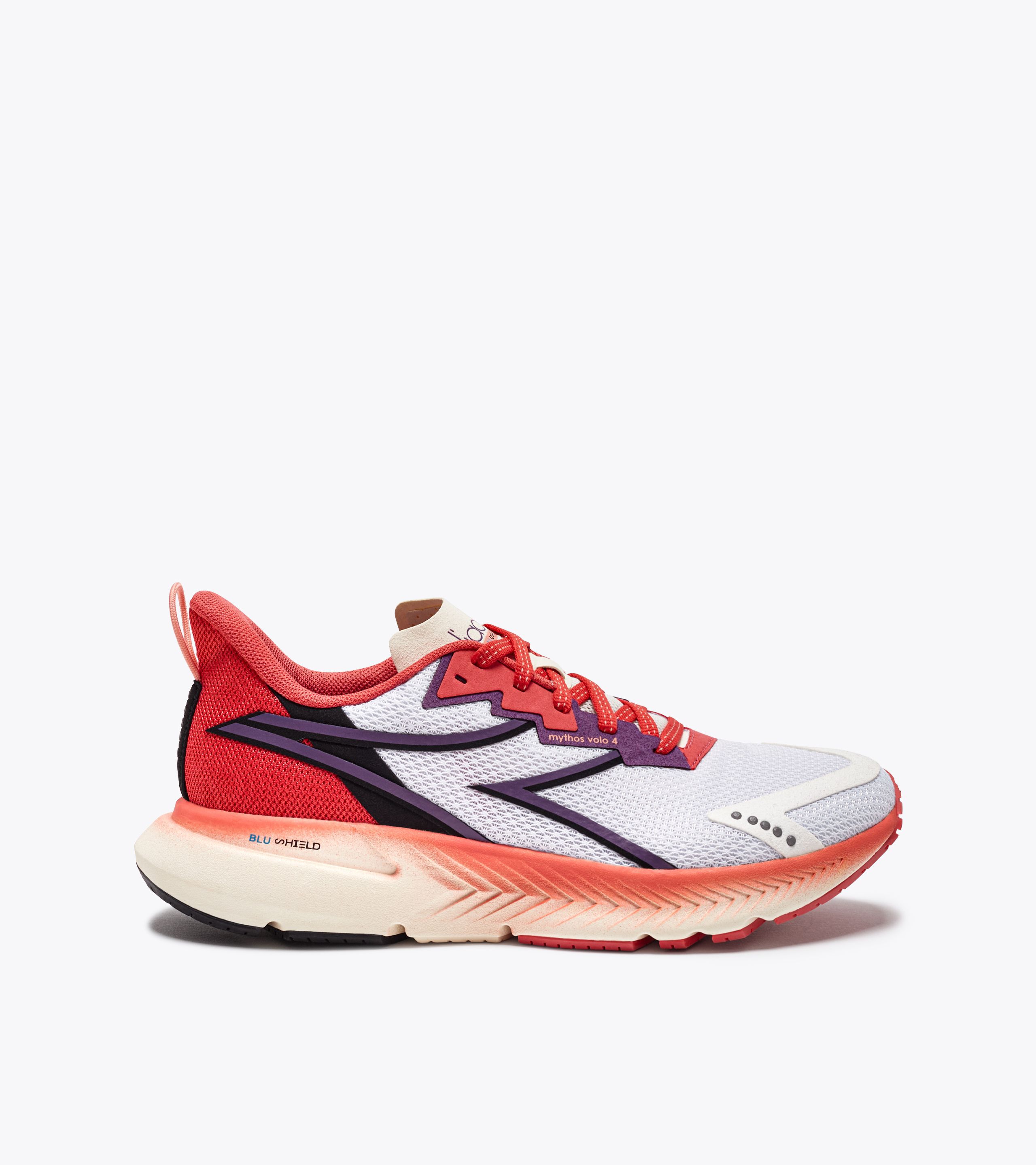 Diadora n7100 top donna rosse