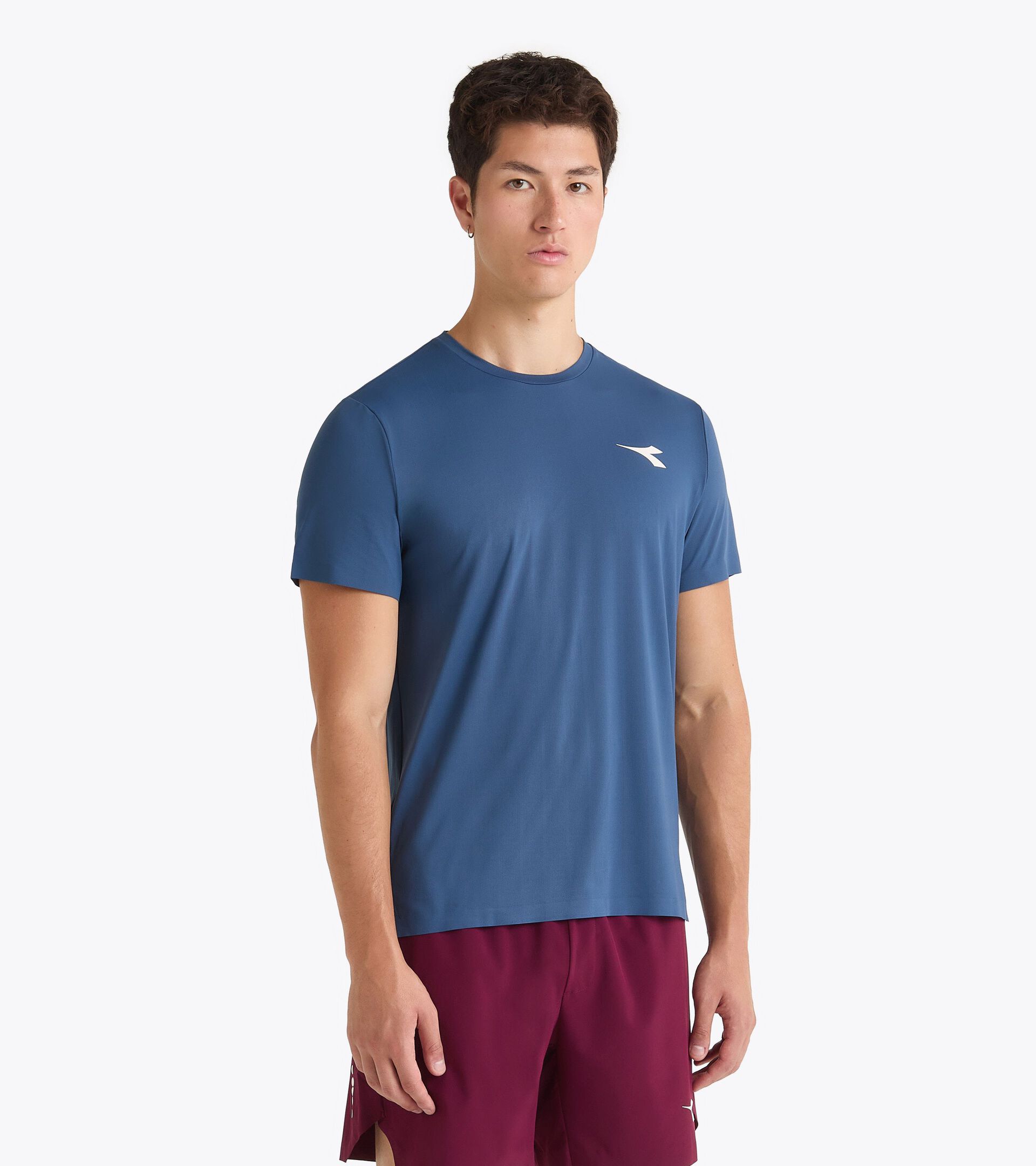 Tennis t-shirt - Competition - Men’s SS T-SHIRT ICON ENSIGN BLUE - Diadora
