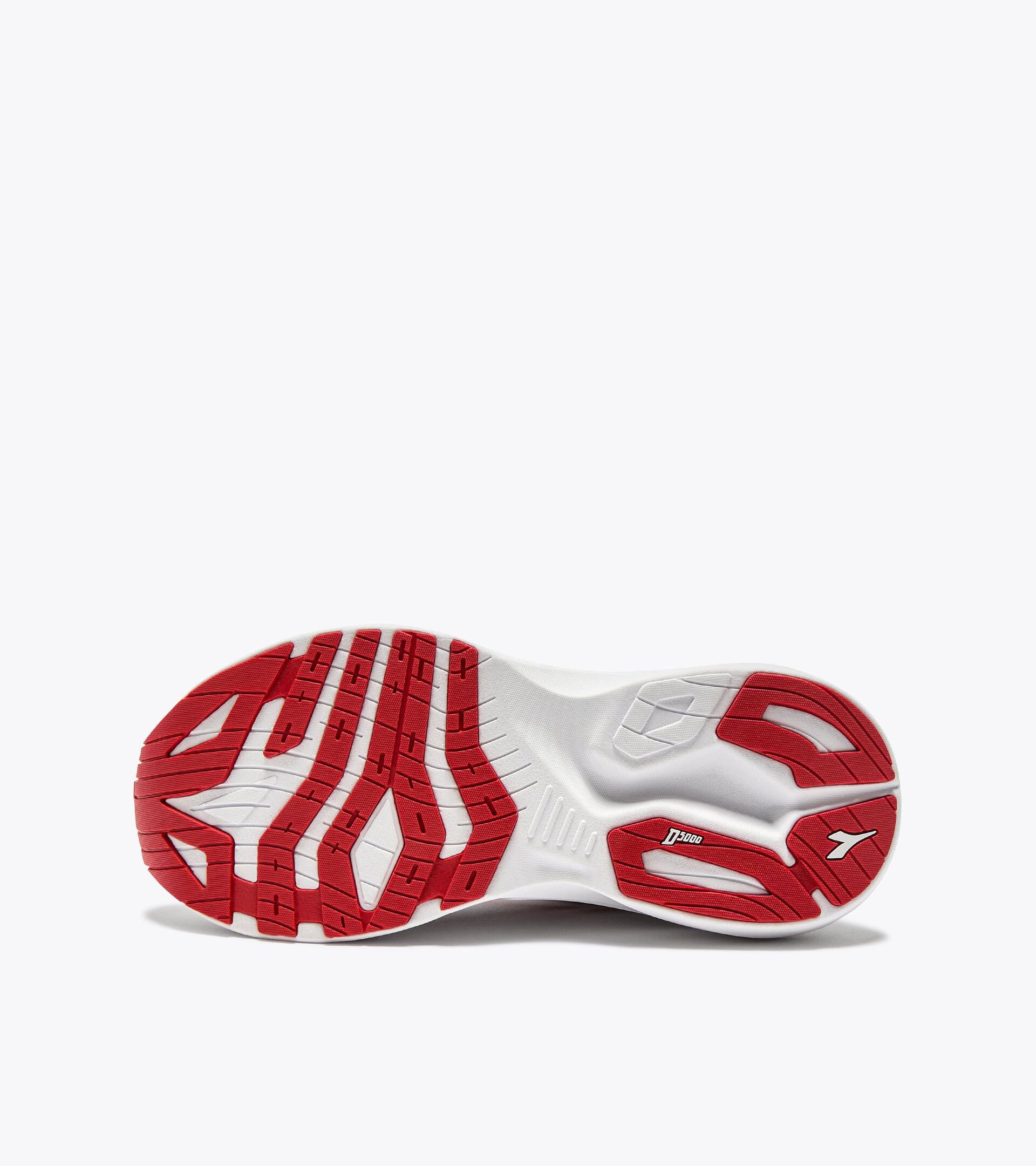 Running shoe - Comfort and stability - Women’s NUCLEO 2 W WHITE/FIERY RED - Diadora